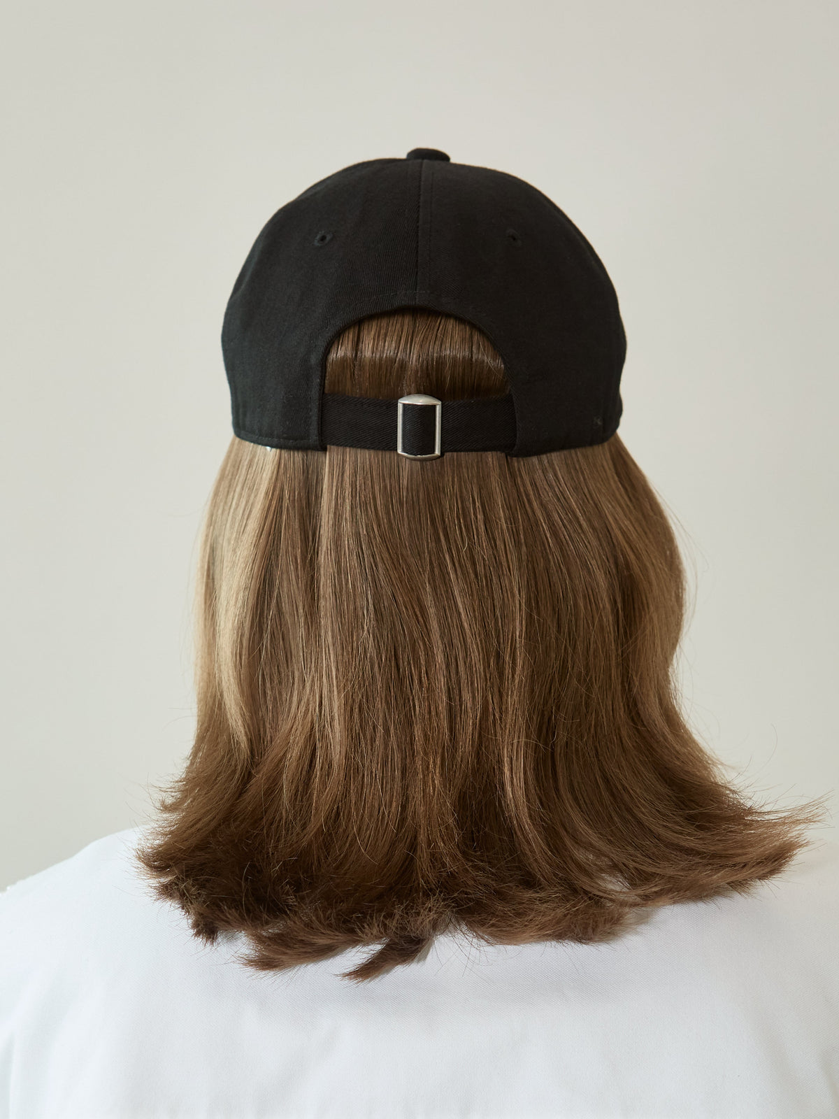 Kimhe Kim - Pearl Pierced Baseball Cap (Black) product image 3 | TRAB K-Fashion Australia