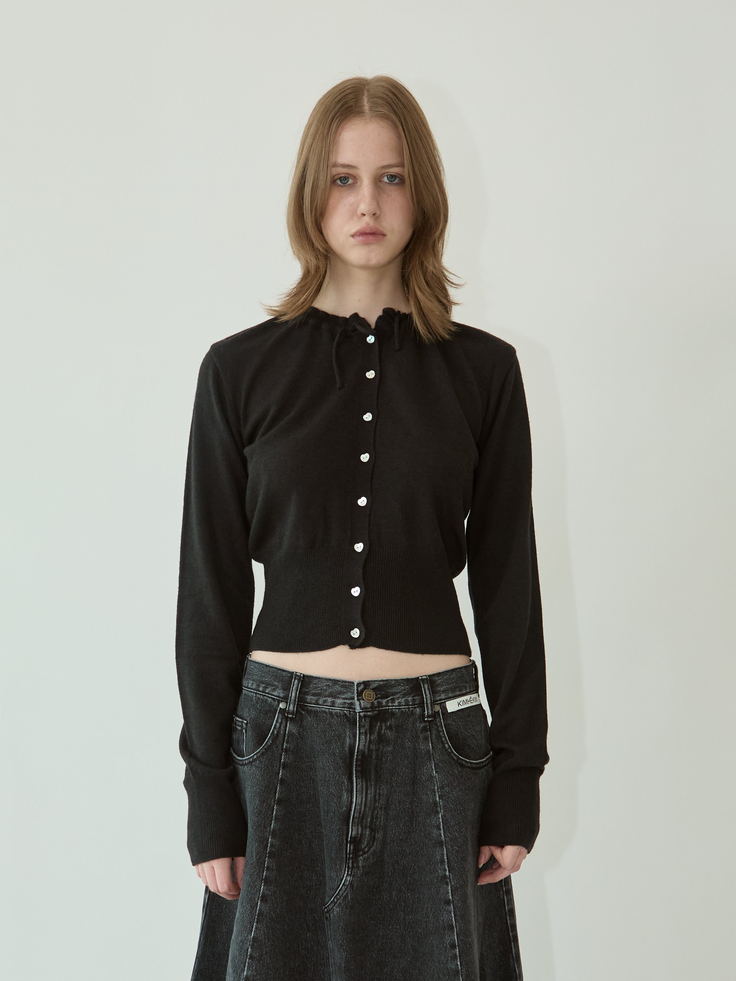 Kimhe Kim - Ella Cardigan (Black) product image 2 | TRAB K-Fashion Australia