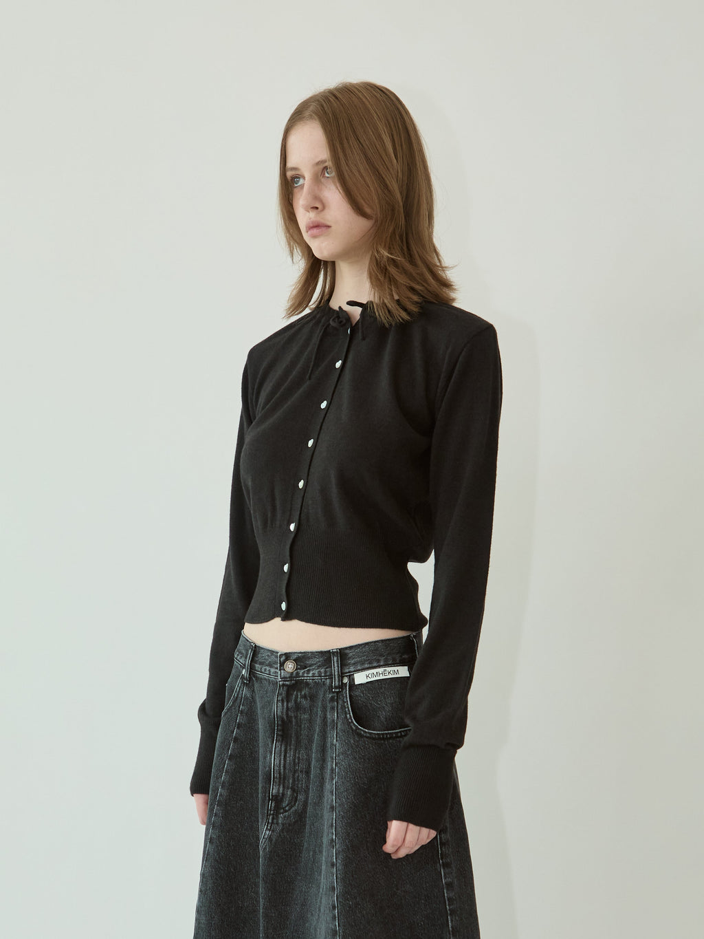 Kimhe Kim - Ella Cardigan (Black) product image 3 | TRAB K-Fashion Australia