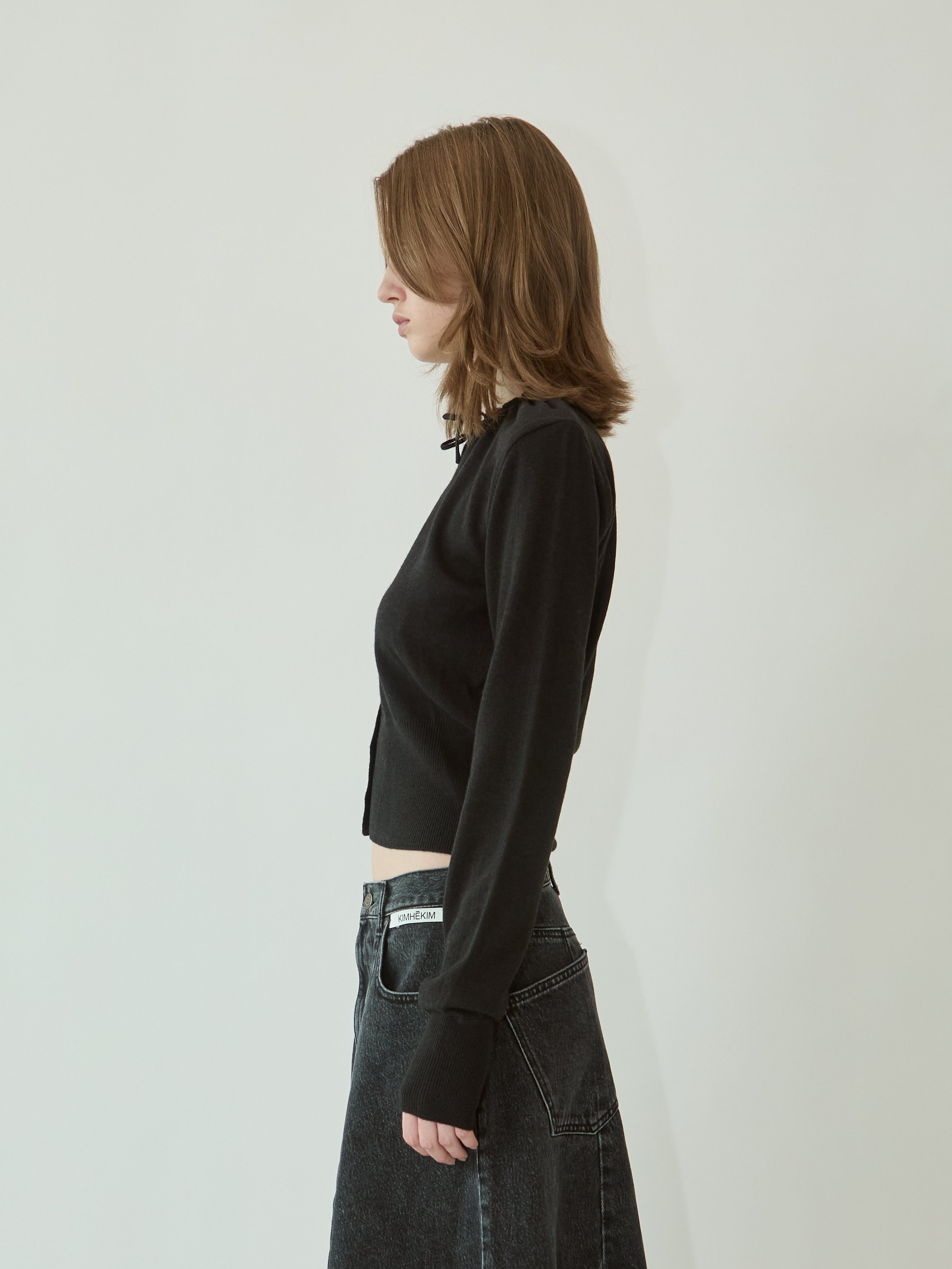 Kimhe Kim - Ella Cardigan (Black) product image 4 | TRAB K-Fashion Australia