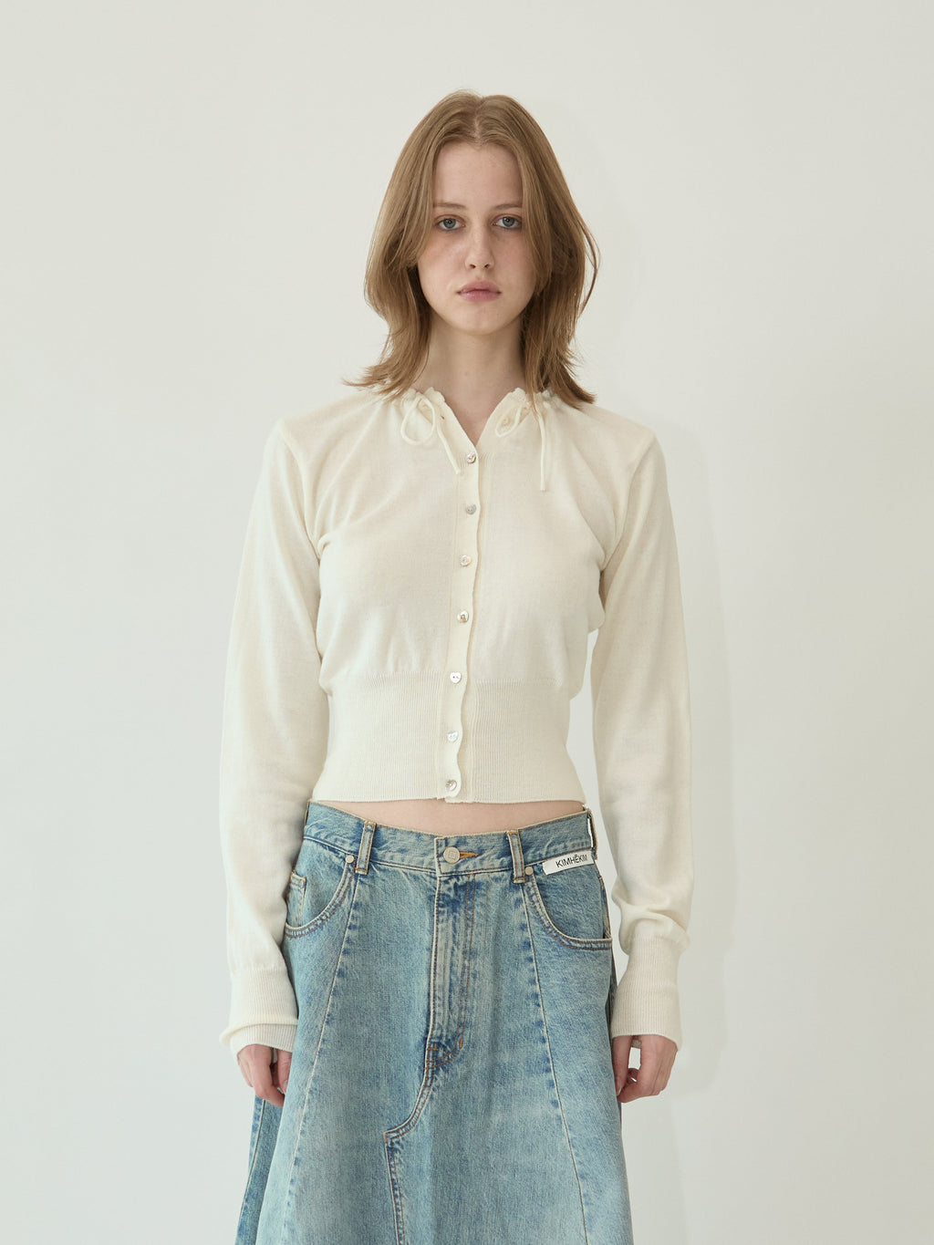 Kimhe Kim - Ella Cardigan (Ivory) product image 2 | TRAB K-Fashion Australia