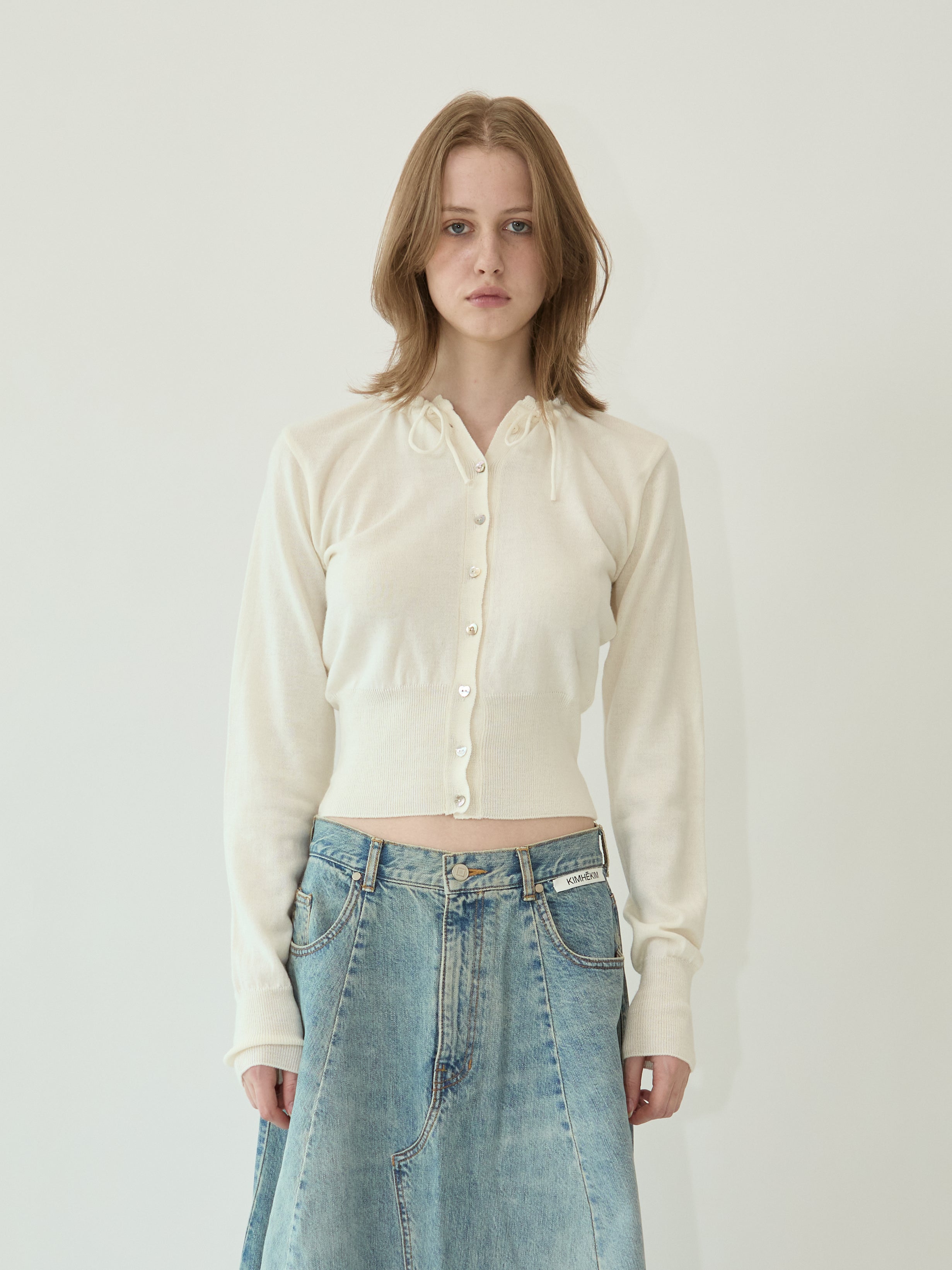 Kimhe Kim - Ella Cardigan (Ivory) product image 2 | TRAB K-Fashion Australia