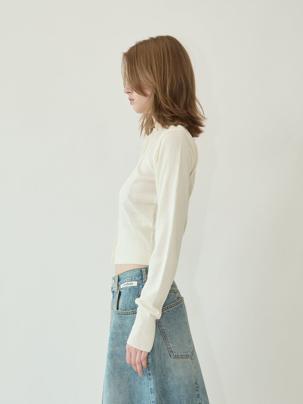Kimhe Kim - Ella Cardigan (Ivory) product image 4 | TRAB K-Fashion Australia