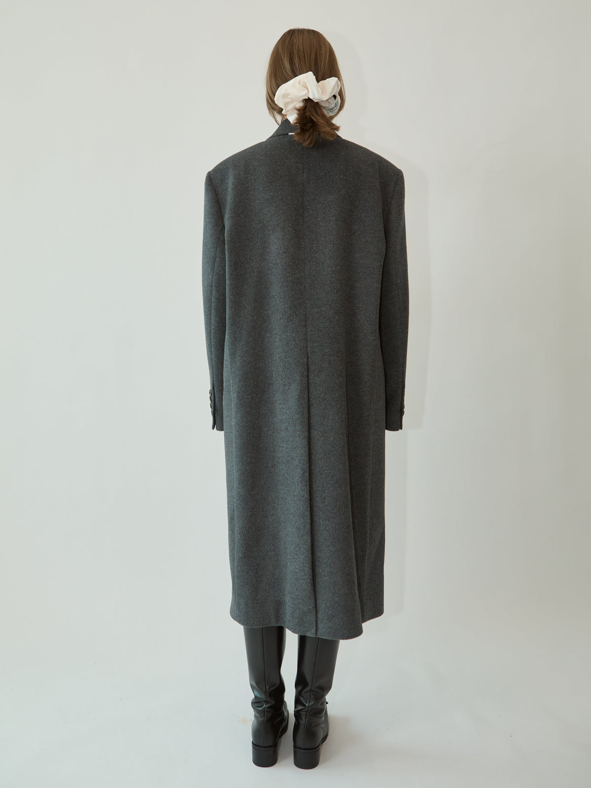 Kimhe Kim - Daniel Double Brestead Coat (Grey) product image 4 | TRAB K-Fashion Australia