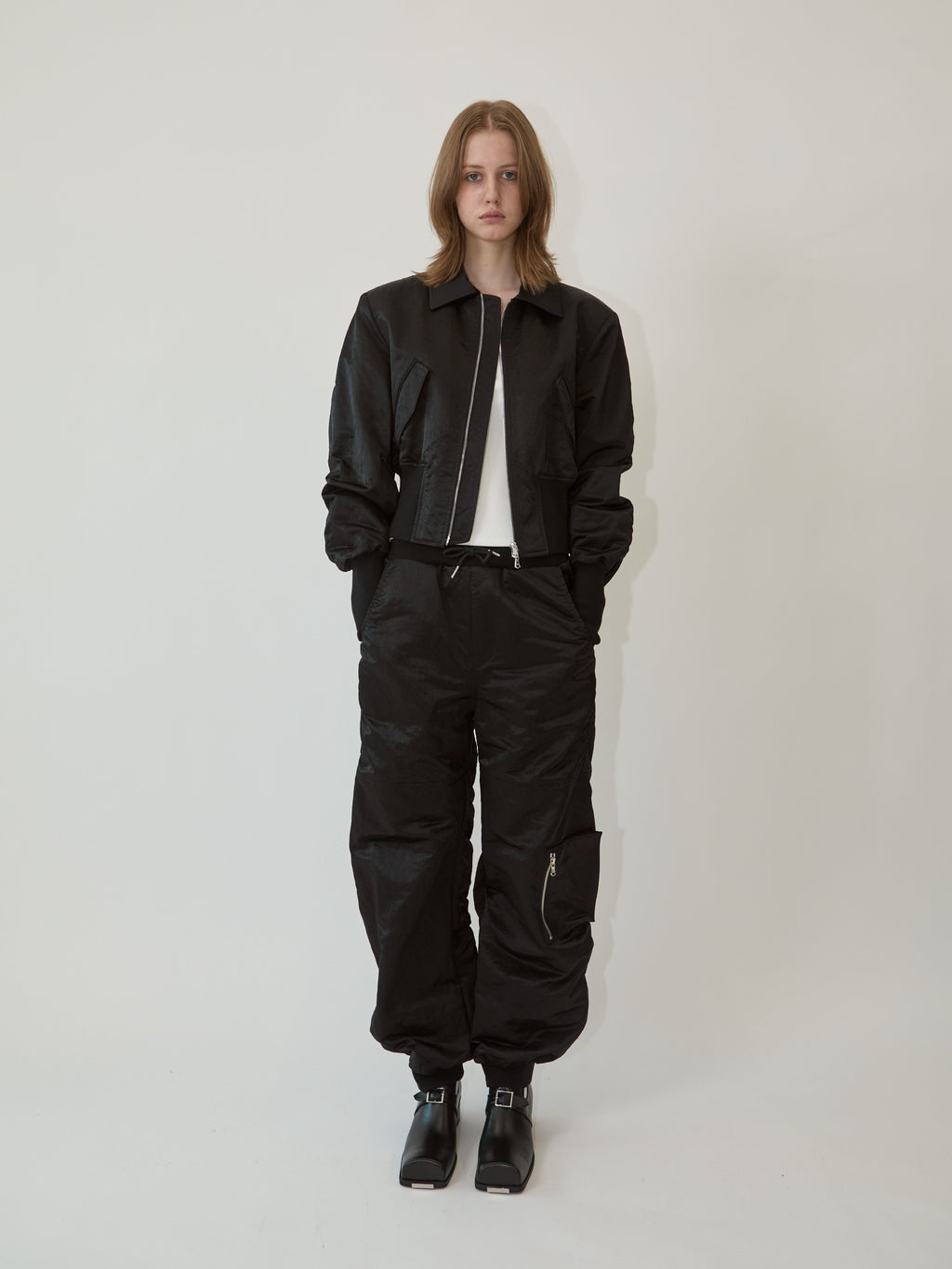 Kimhe Kim - Avril Jogger Pants (Black) product image 1 | TRAB K-Fashion Australia