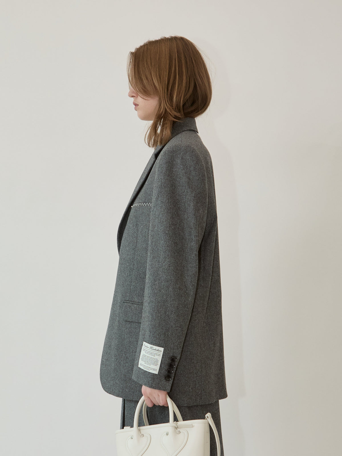 Kimhe Kim - Daniel Jacket (Grey) product image 4 | TRAB K-Fashion Australia