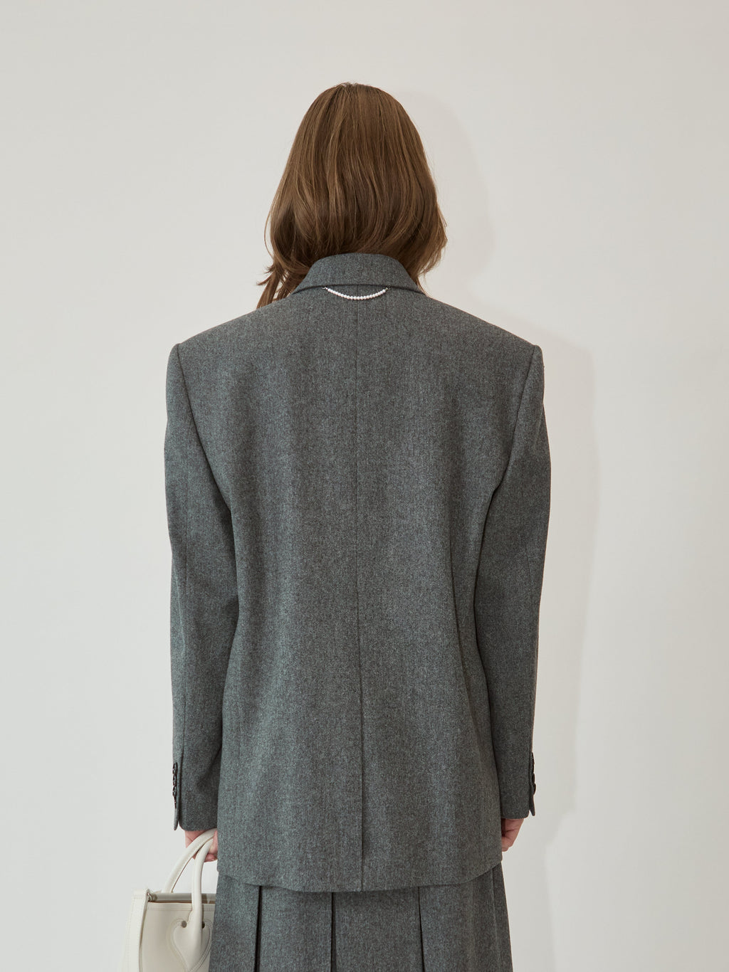 Kimhe Kim - Daniel Jacket (Grey) product image 5 | TRAB K-Fashion Australia