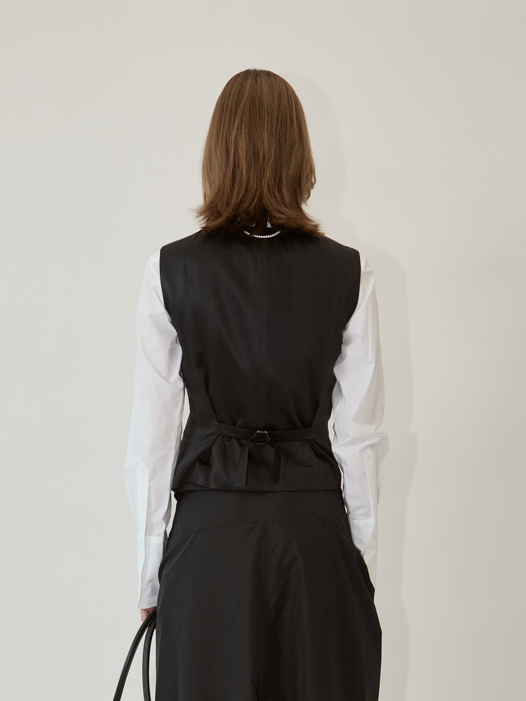 Kimhe Kim - Claude Draped Vest (Black) product image 5 | TRAB K-Fashion Australia