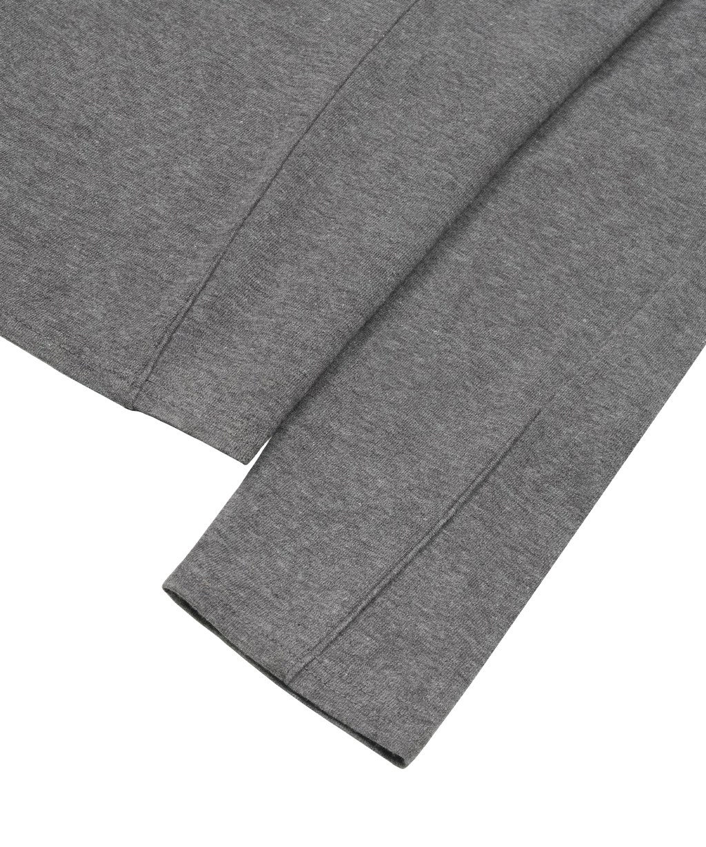 San San Gear - Piping Long Sleeve (Melange Grey) product image 4 | TRAB K-Fashion Australia