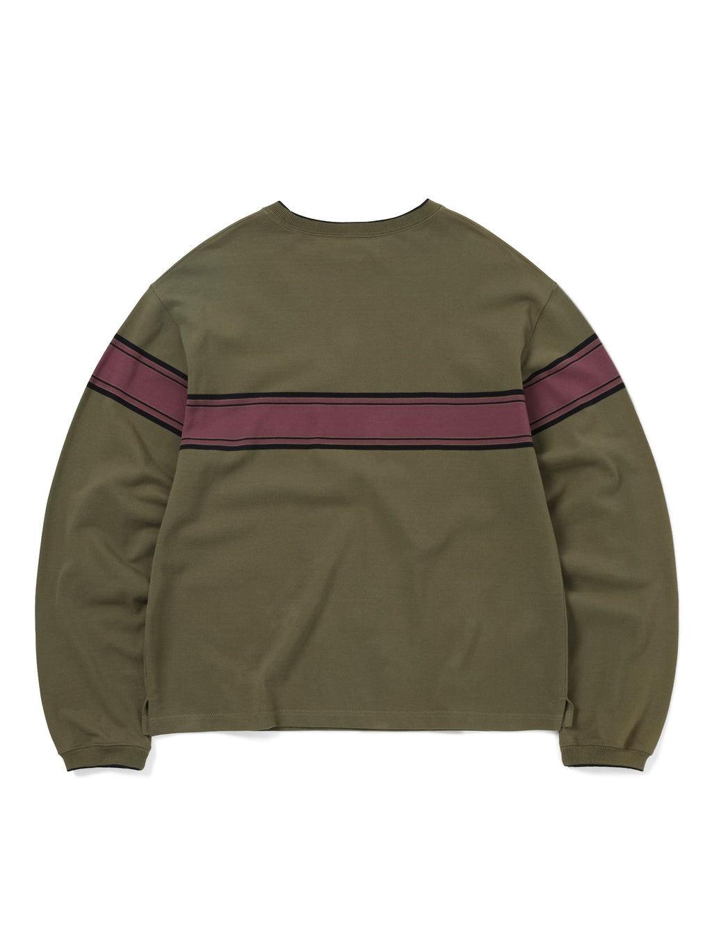 thisisneverthat - PK Line L/S Tee (Olive) product image 3 | TRAB K-Fashion Australia