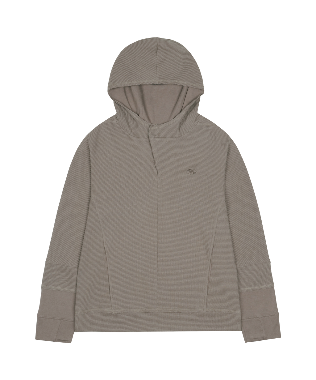 San San Gear - Plaid Hoodie (Beige) product image 1 | TRAB K-Fashion Australia