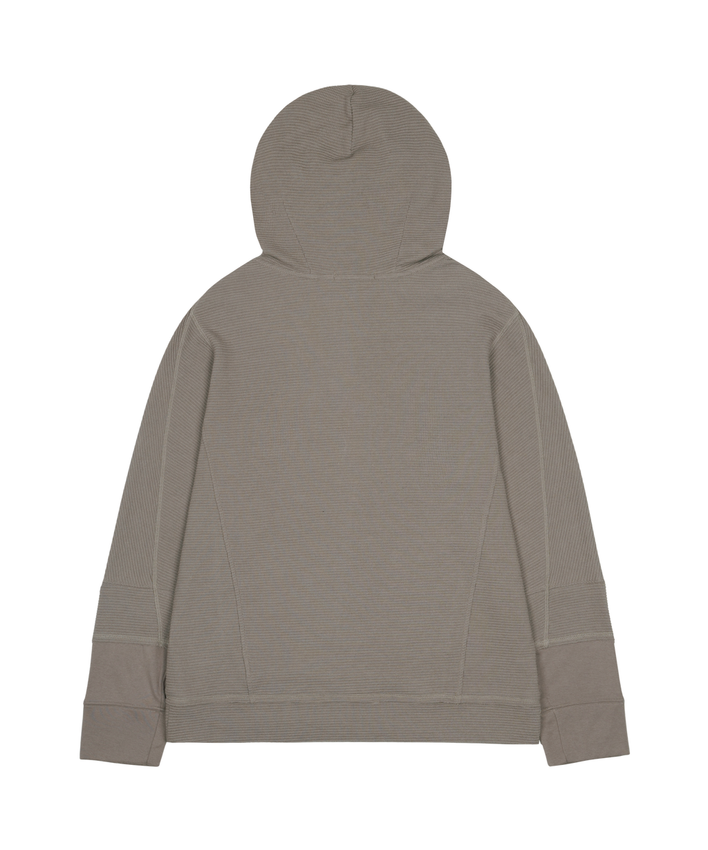 San San Gear - Plaid Hoodie (Beige) product image 2 | TRAB K-Fashion Australia