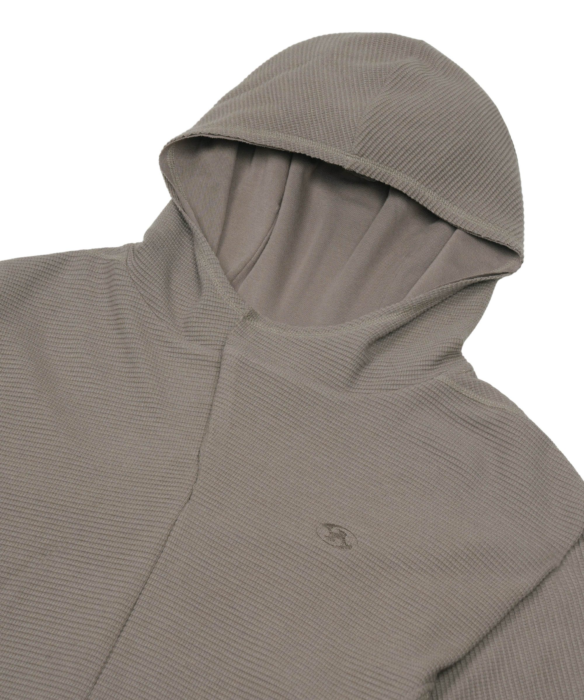 San San Gear - Plaid Hoodie (Beige) product image 3 | TRAB K-Fashion Australia