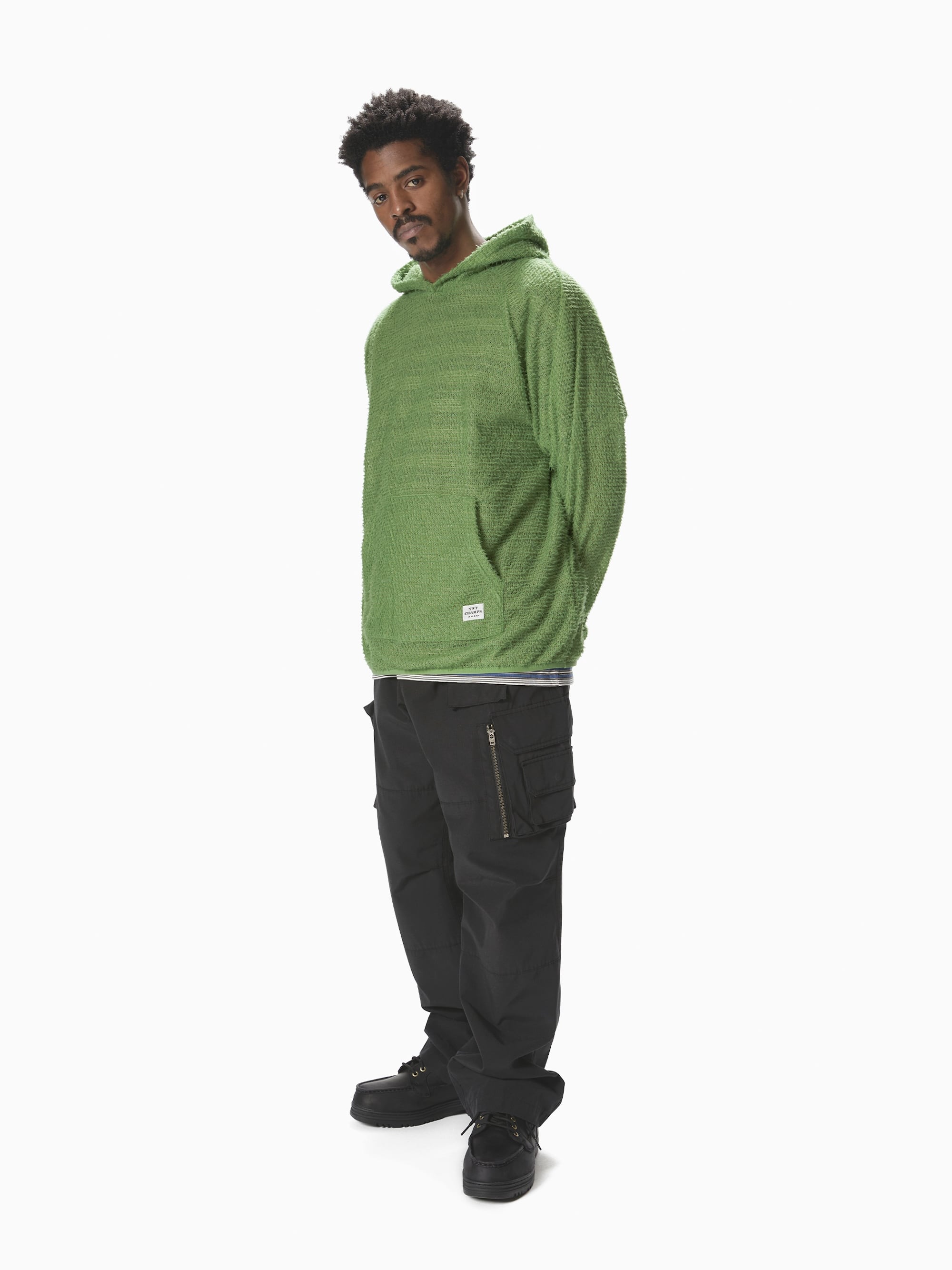 thisisneverthat - POLARTEC® Alpha Direct 60 Hoodie (Green) product image 5 | TRAB K-Fashion Australia