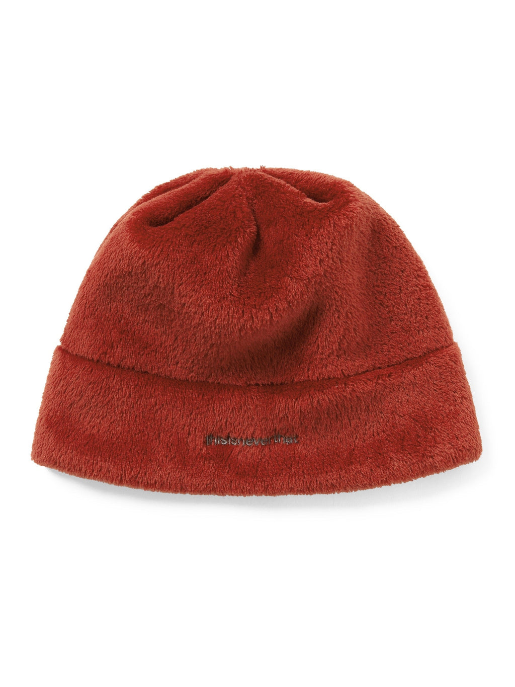 thisisneverthat - POLARTEC® High Loft Fleece Beanie (Red) product image 1 | TRAB K-Fashion Australia
