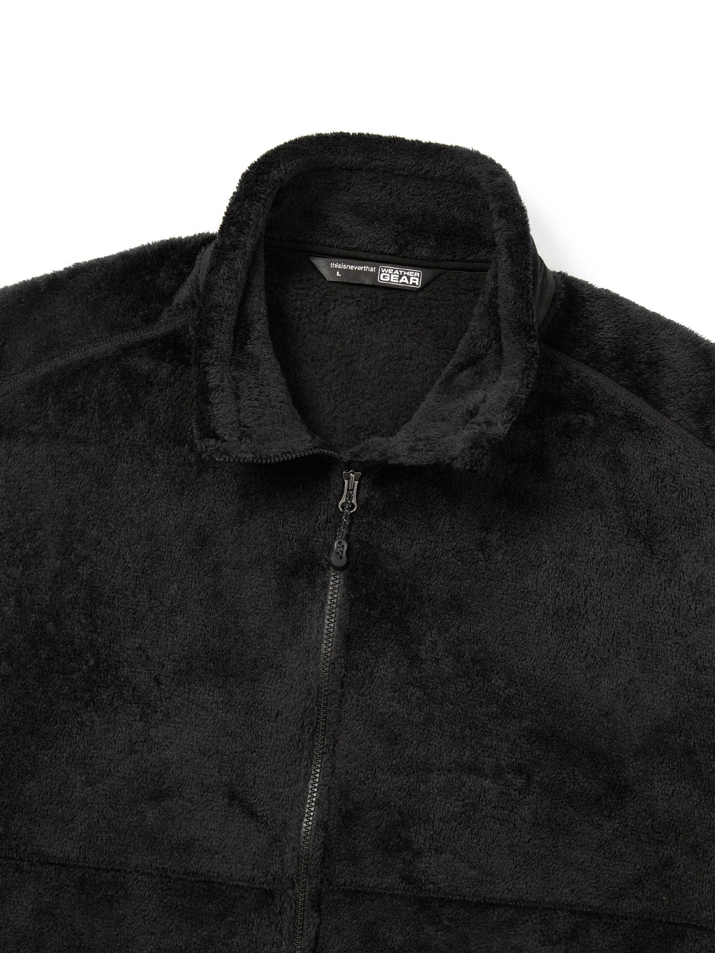 thisisneverthat - POLARTEC® High Loft Fleece Jacket (Black) product image 2 | TRAB K-Fashion Australia