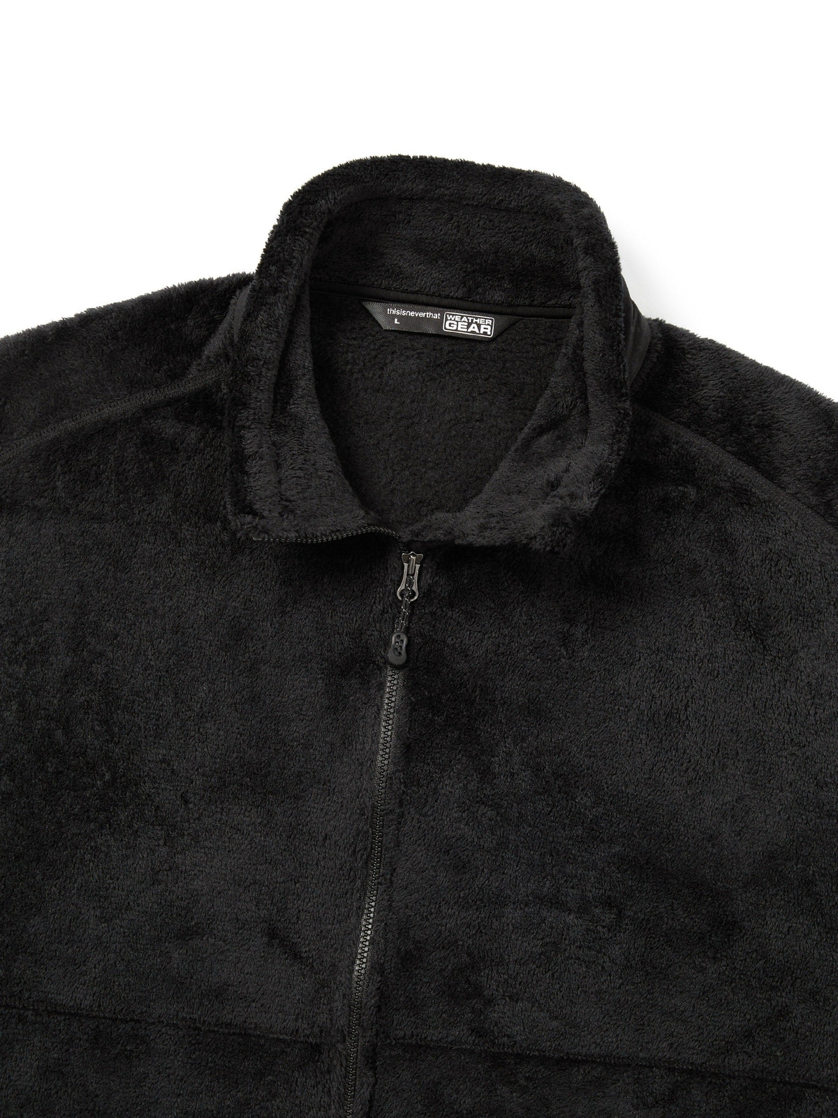 thisisneverthat - POLARTEC® High Loft Fleece Jacket (Black) product image 2 | TRAB K-Fashion Australia