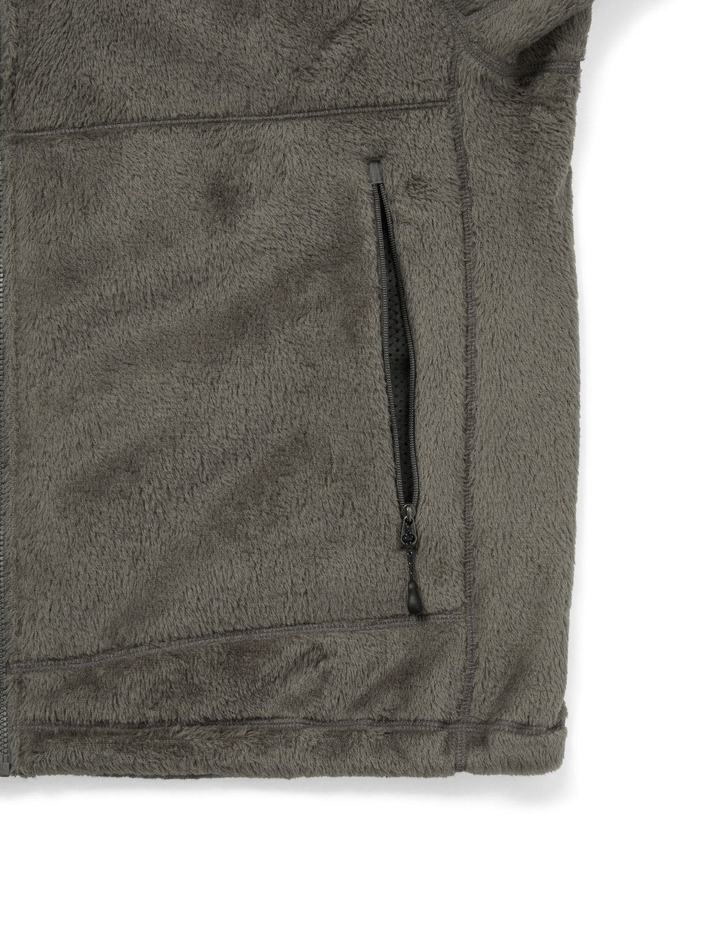 thisisneverthat - POLARTEC® High Loft Fleece Jacket (Grey) product image 3 | TRAB K-Fashion Australia