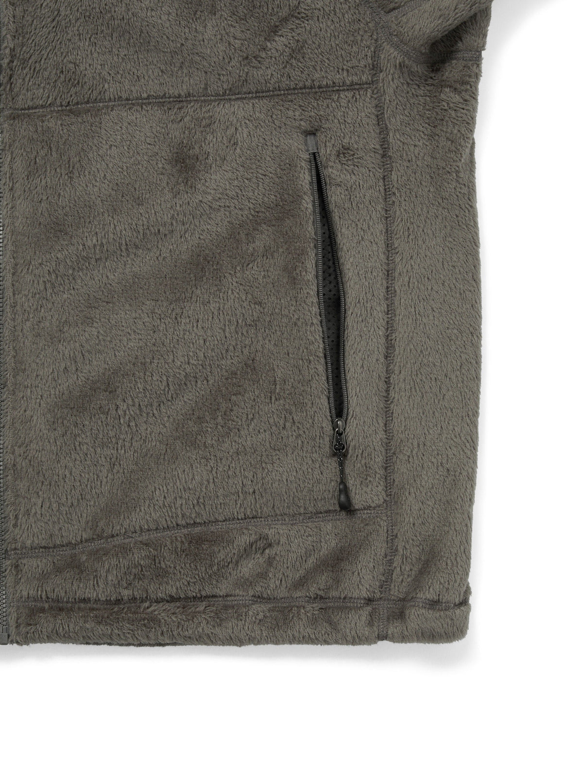 thisisneverthat - POLARTEC® High Loft Fleece Jacket (Grey) product image 3 | TRAB K-Fashion Australia