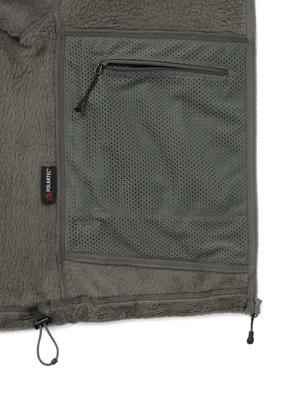 thisisneverthat - POLARTEC® High Loft Fleece Jacket (Grey) product image 4 | TRAB K-Fashion Australia