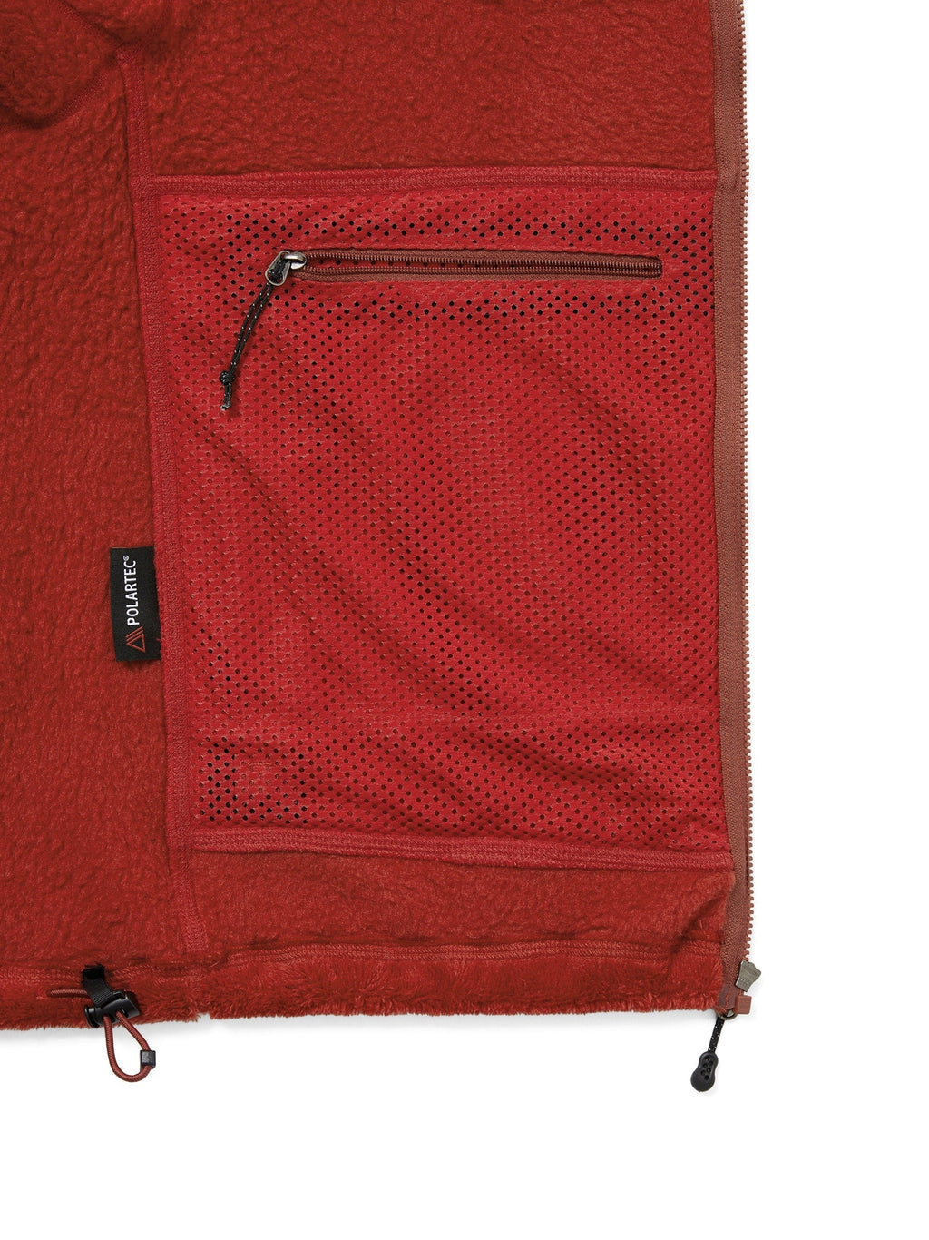 thisisneverthat - POLARTEC® High Loft Fleece Jacket (Red) product image 4 | TRAB K-Fashion Australia