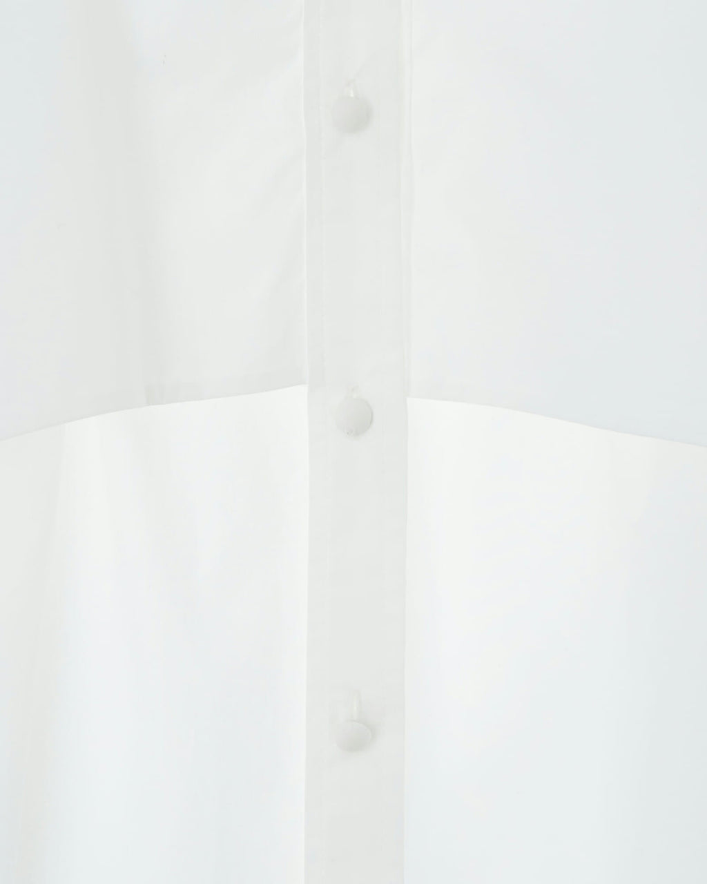 Kimhe Kim - Double Layered Cotton Shirt Dress (White) product image 9 | TRAB K-Fashion Australia