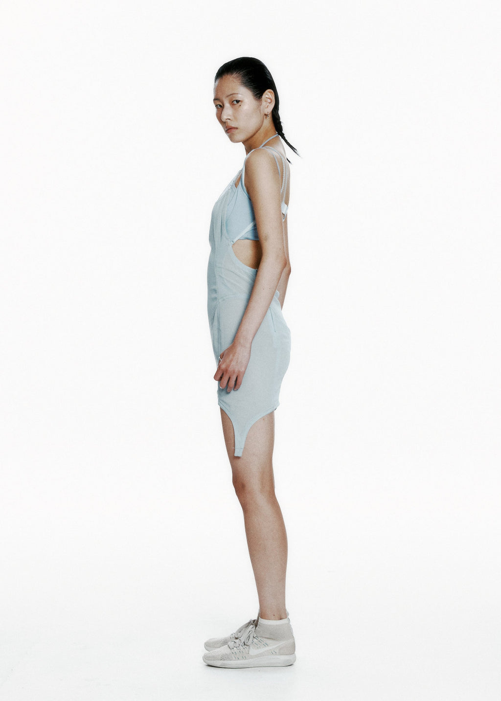 Hyein Seo - Beaded Slip Dress (Sky Blue) product image 2 | TRAB K-Fashion Australia