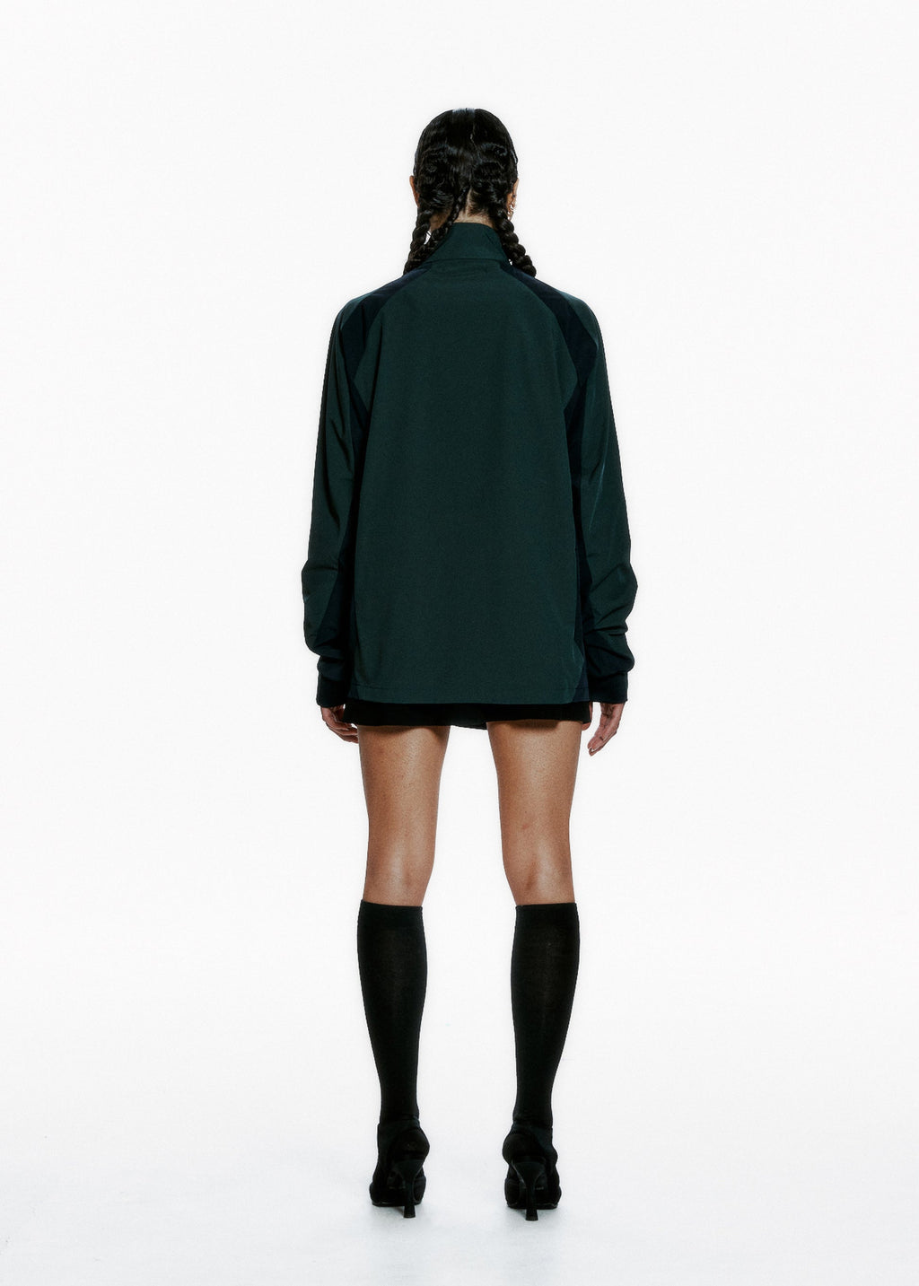 Hyein Seo - Track Zip-Up (Forest Green) product image 6 | TRAB K-Fashion Australia