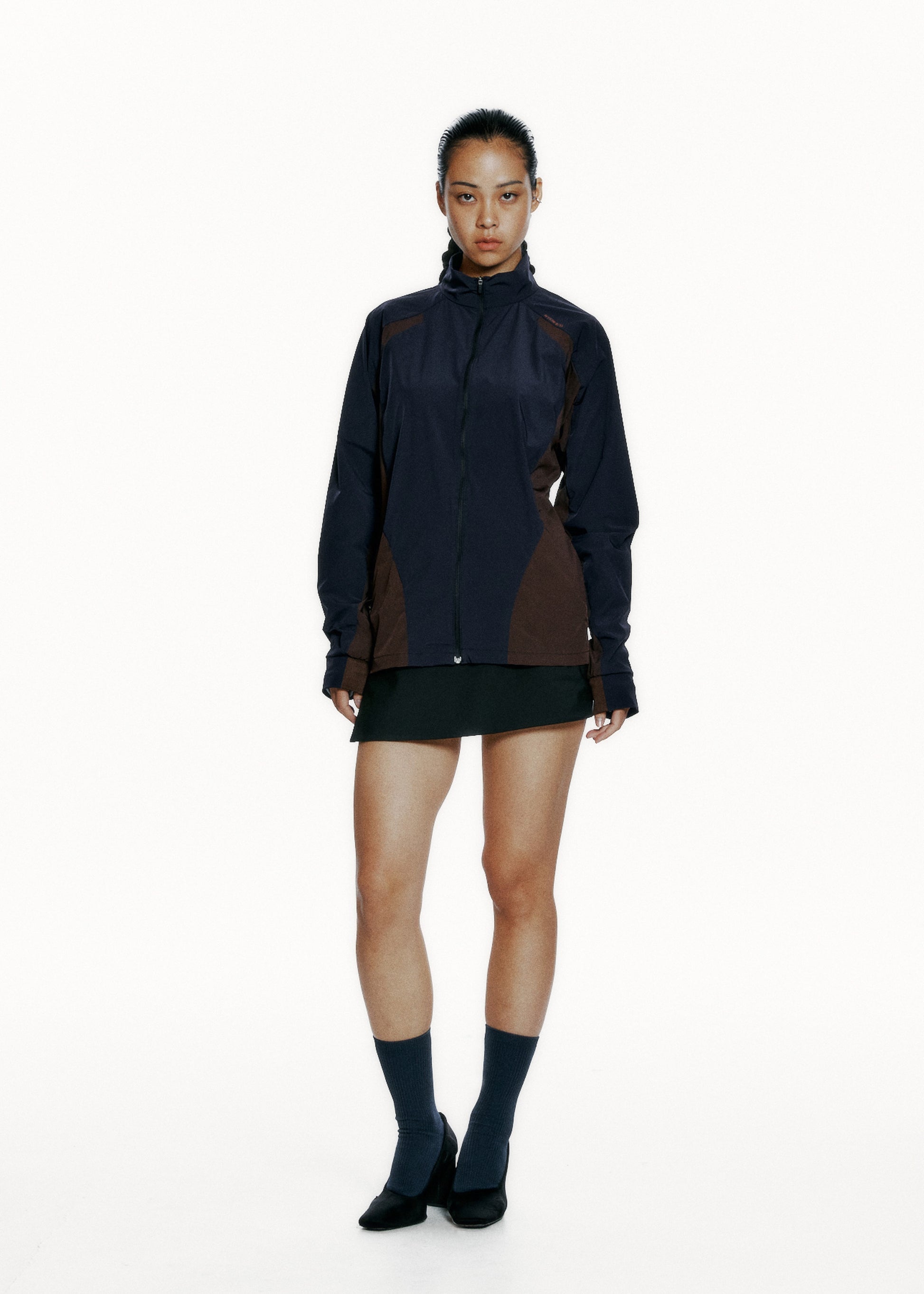 Hyein Seo - Track Zip-Up (Navy) product image 1 | TRAB K-Fashion Australia