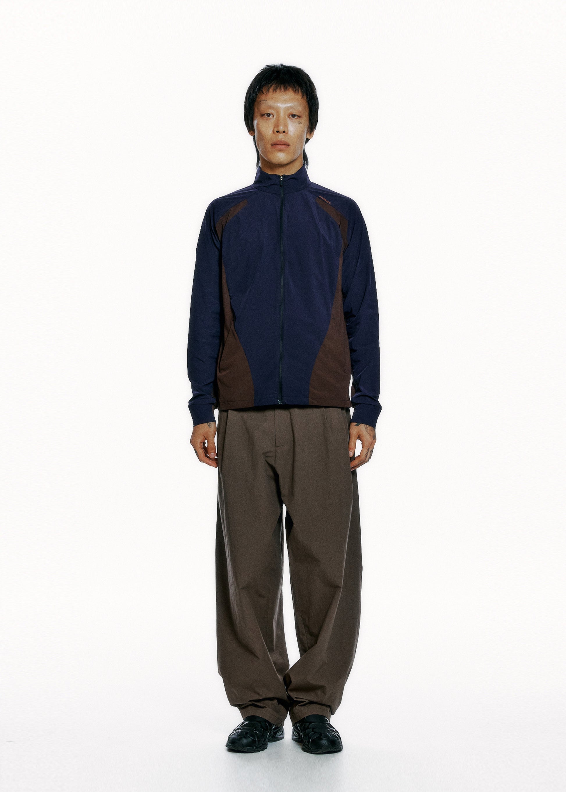Hyein Seo - Track Zip-Up (Navy) product image 4 | TRAB K-Fashion Australia