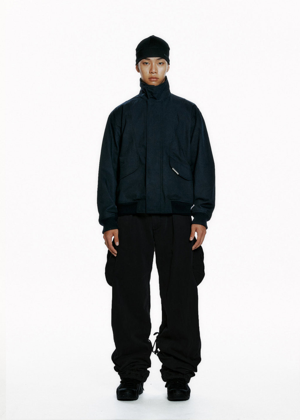 Hyein Seo - Logo Beanie (Black) product image 1 | TRAB K-Fashion Australia