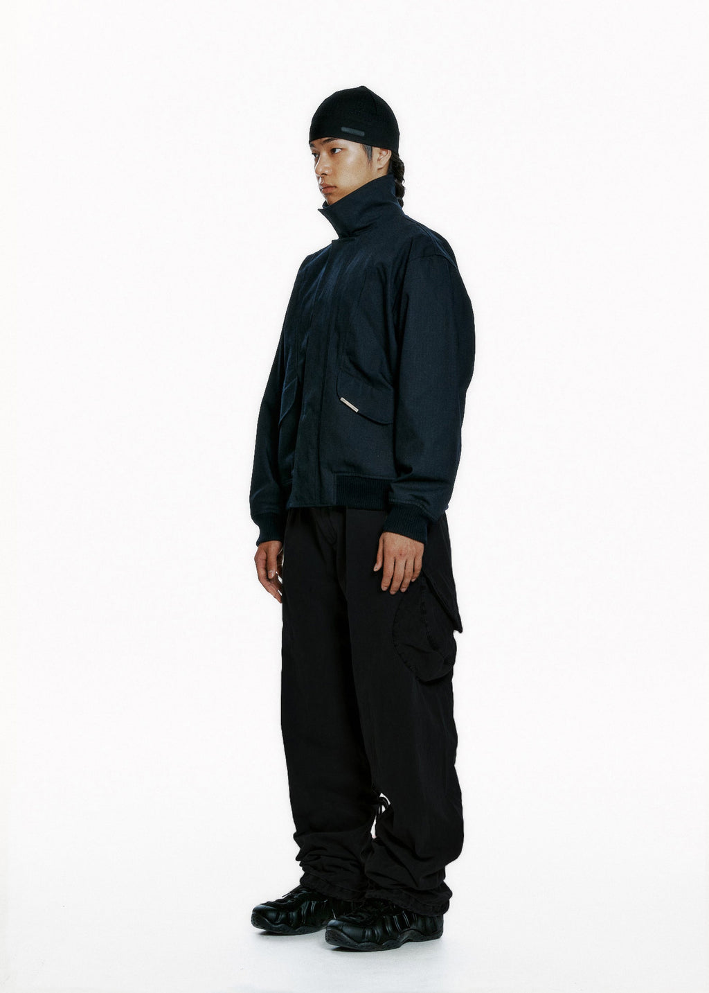 Hyein Seo - Logo Beanie (Black) product image 2 | TRAB K-Fashion Australia