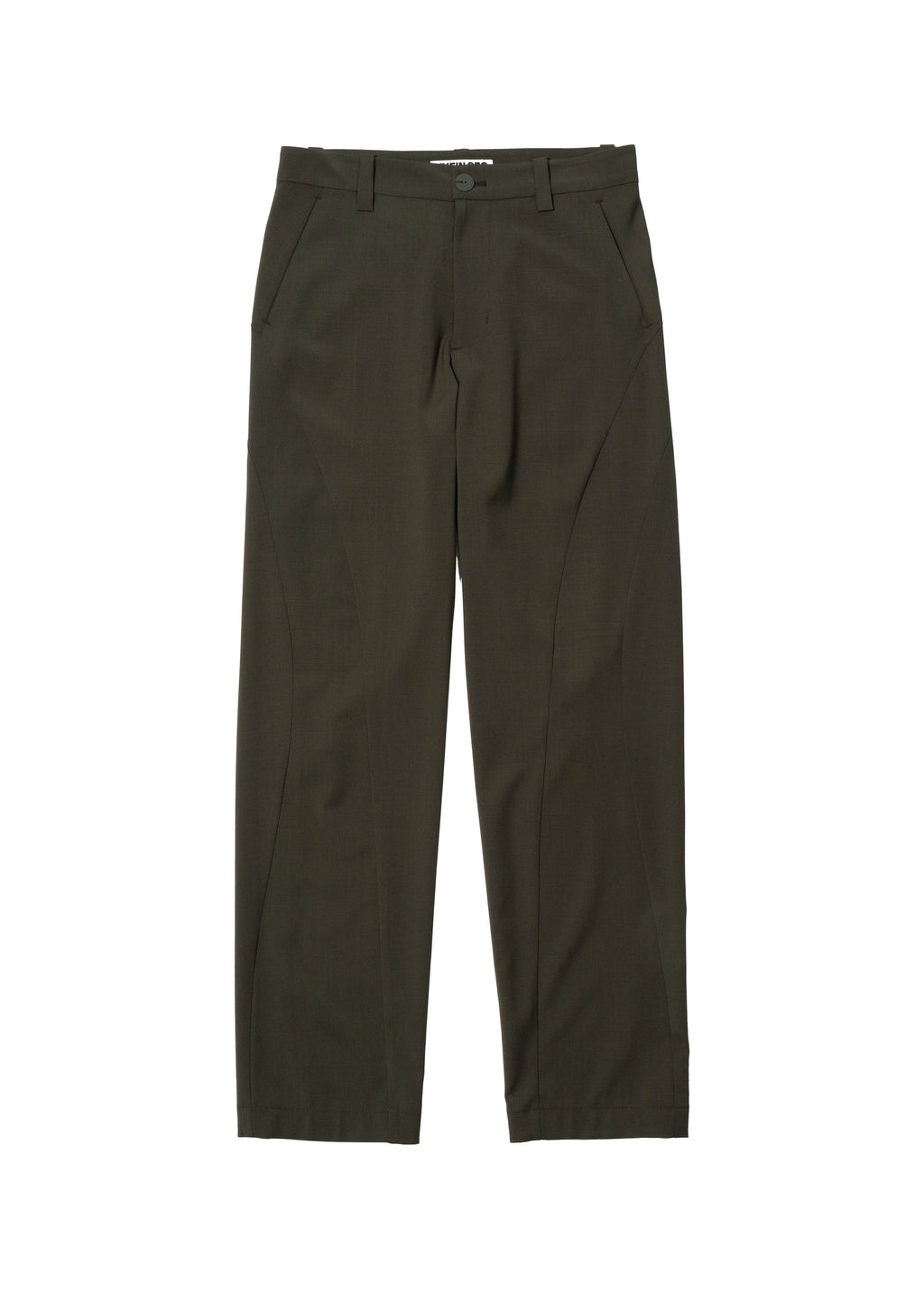 Hyein Seo - Bent Trouser (Khaki Brown) product image 6 | TRAB K-Fashion Australia