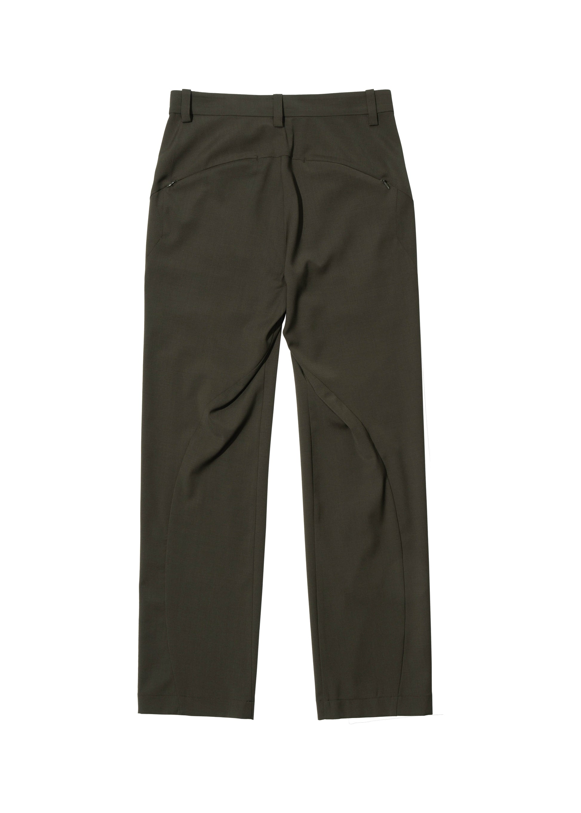 Hyein Seo - Bent Trouser (Khaki Brown) product image 7 | TRAB K-Fashion Australia