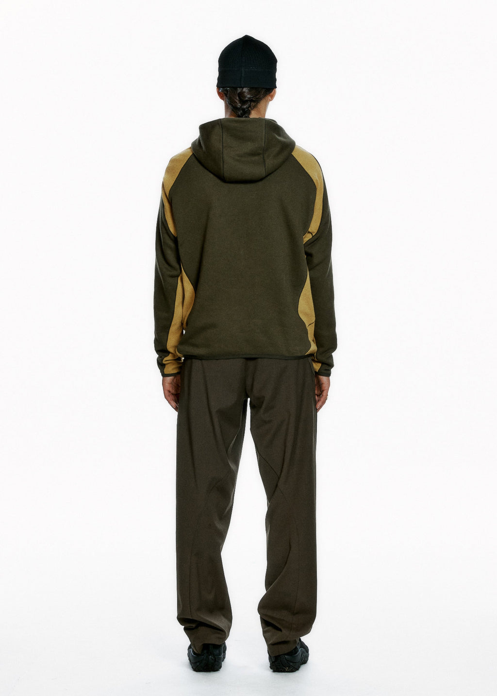 Hyein Seo - Bent Trouser (Khaki Brown) product image 5 | TRAB K-Fashion Australia