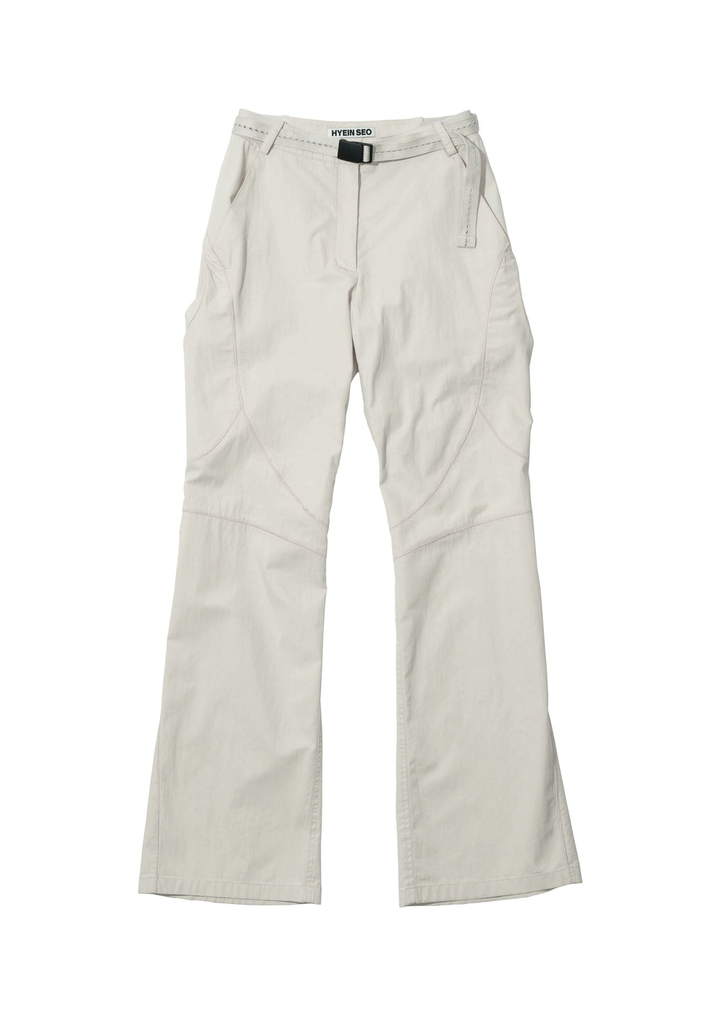 Hyein Seo - Low-Rise Pants w/ Belt (Ivory) product image 4 | TRAB K-Fashion Australia