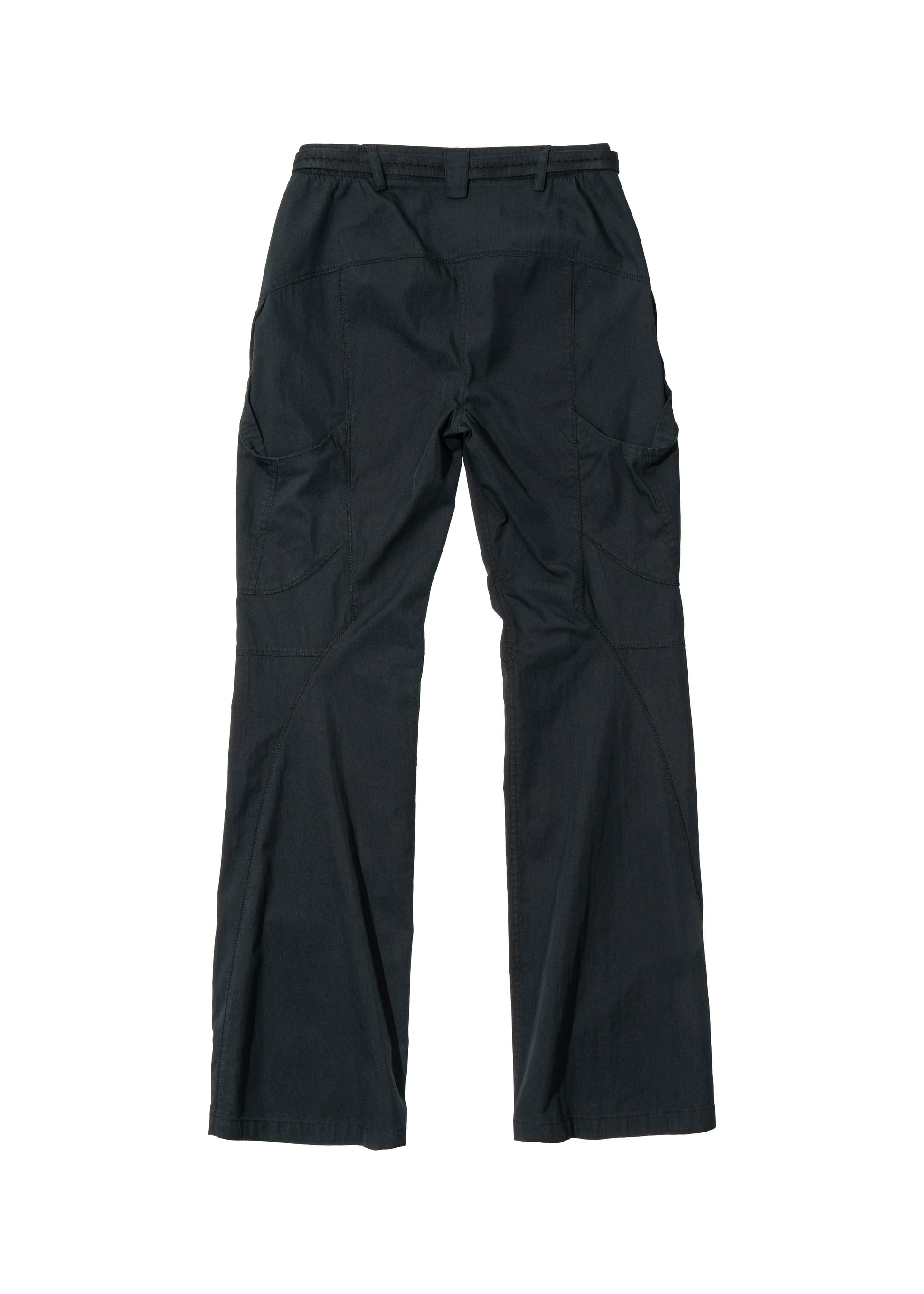Hyein Seo - Low-Rise Pants w/ Belt (Black) product image 2 | TRAB K-Fashion Australia
