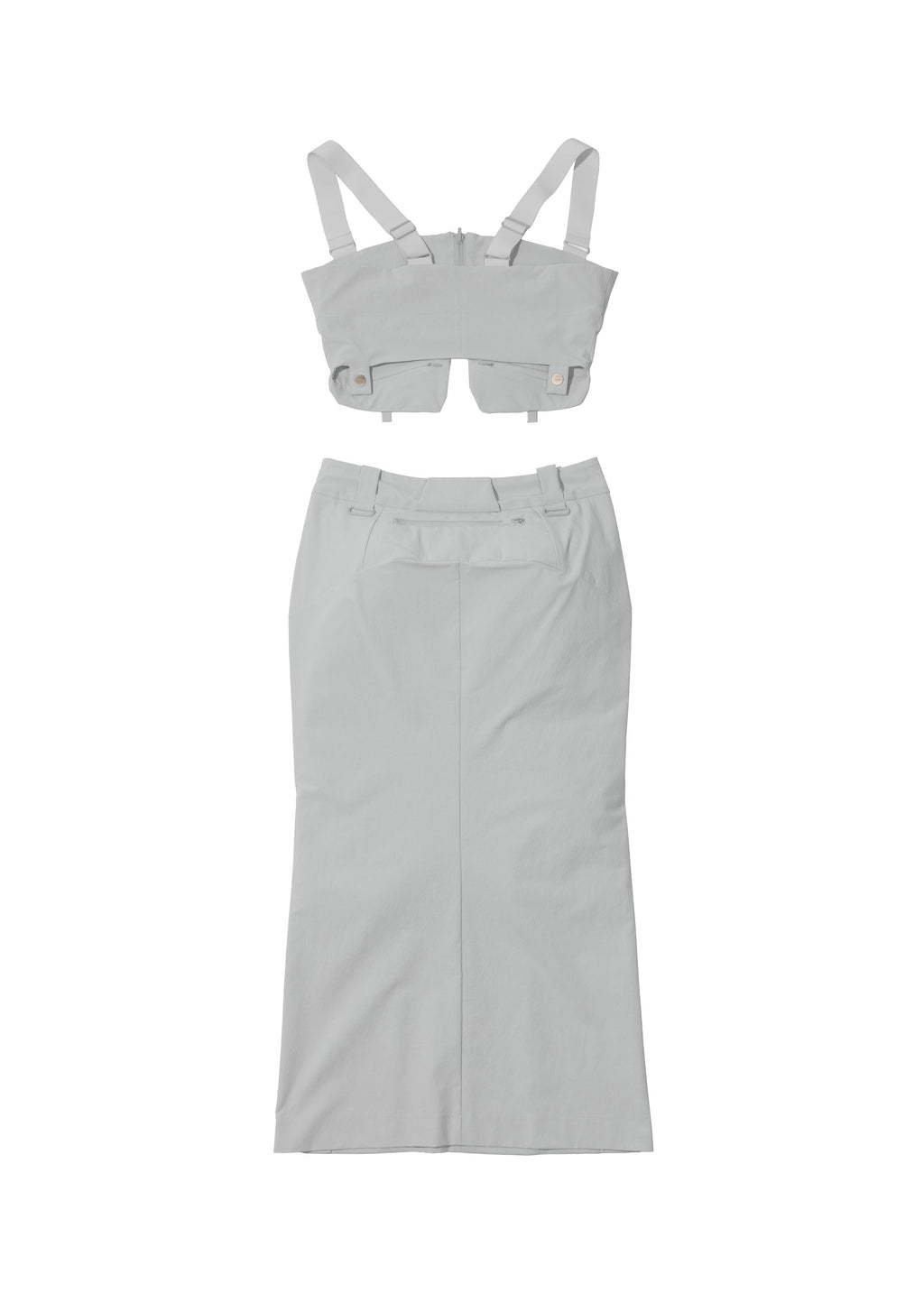 Hyein Seo - Cargo Skirt (Fog Grey) product image 10 | TRAB K-Fashion Australia