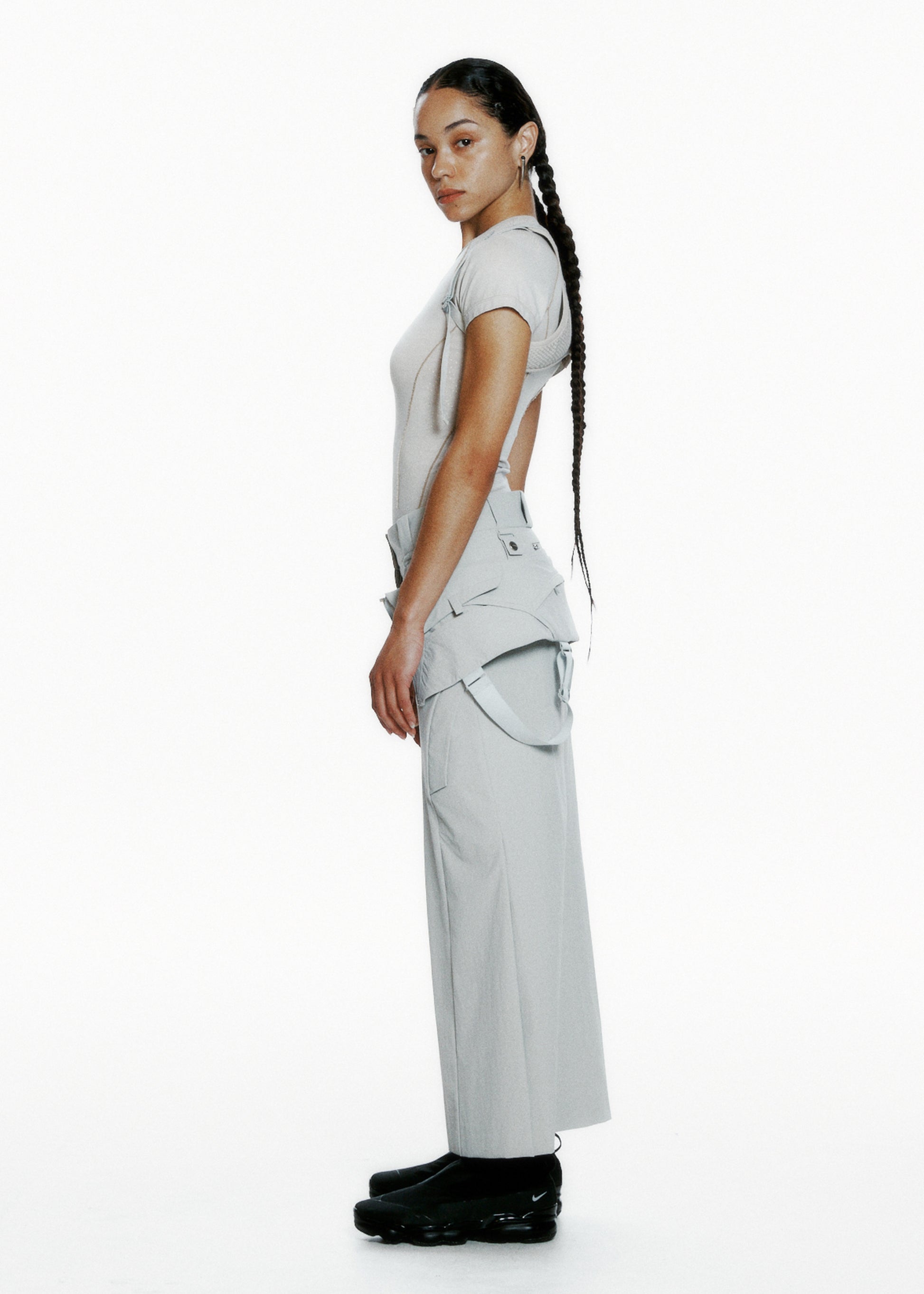 Hyein Seo - Cargo Skirt (Fog Grey) product image 5 | TRAB K-Fashion Australia