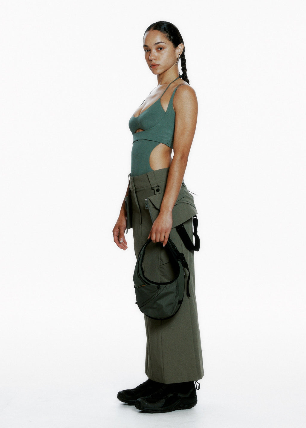 Hyein Seo - Cargo Skirt (Khaki) product image 5 | TRAB K-Fashion Australia