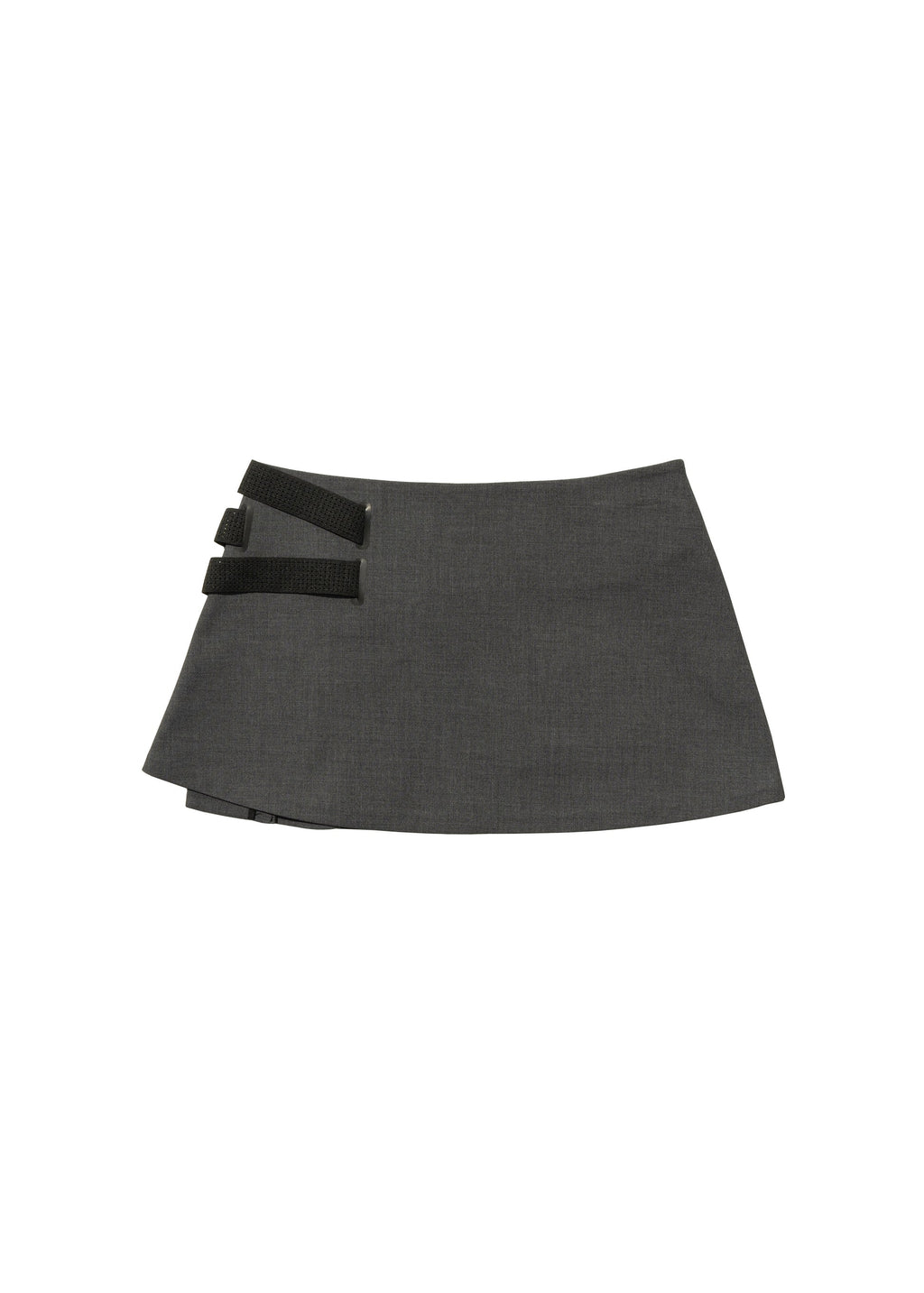 Hyein Seo - Pleated Wrap Skirt (Dark Grey) product image 6 | TRAB K-Fashion Australia