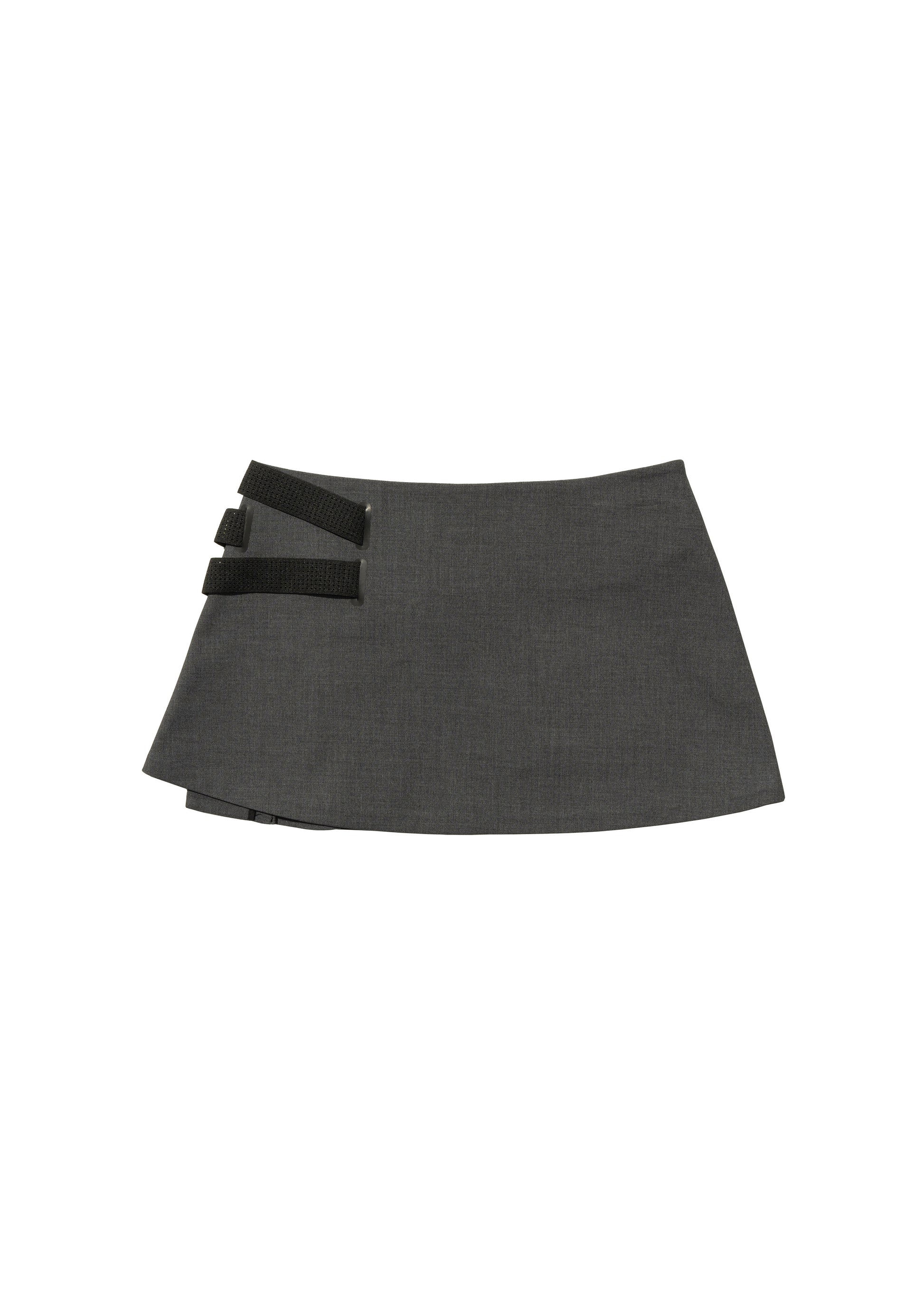 Hyein Seo - Pleated Wrap Skirt (Dark Grey) product image 6 | TRAB K-Fashion Australia