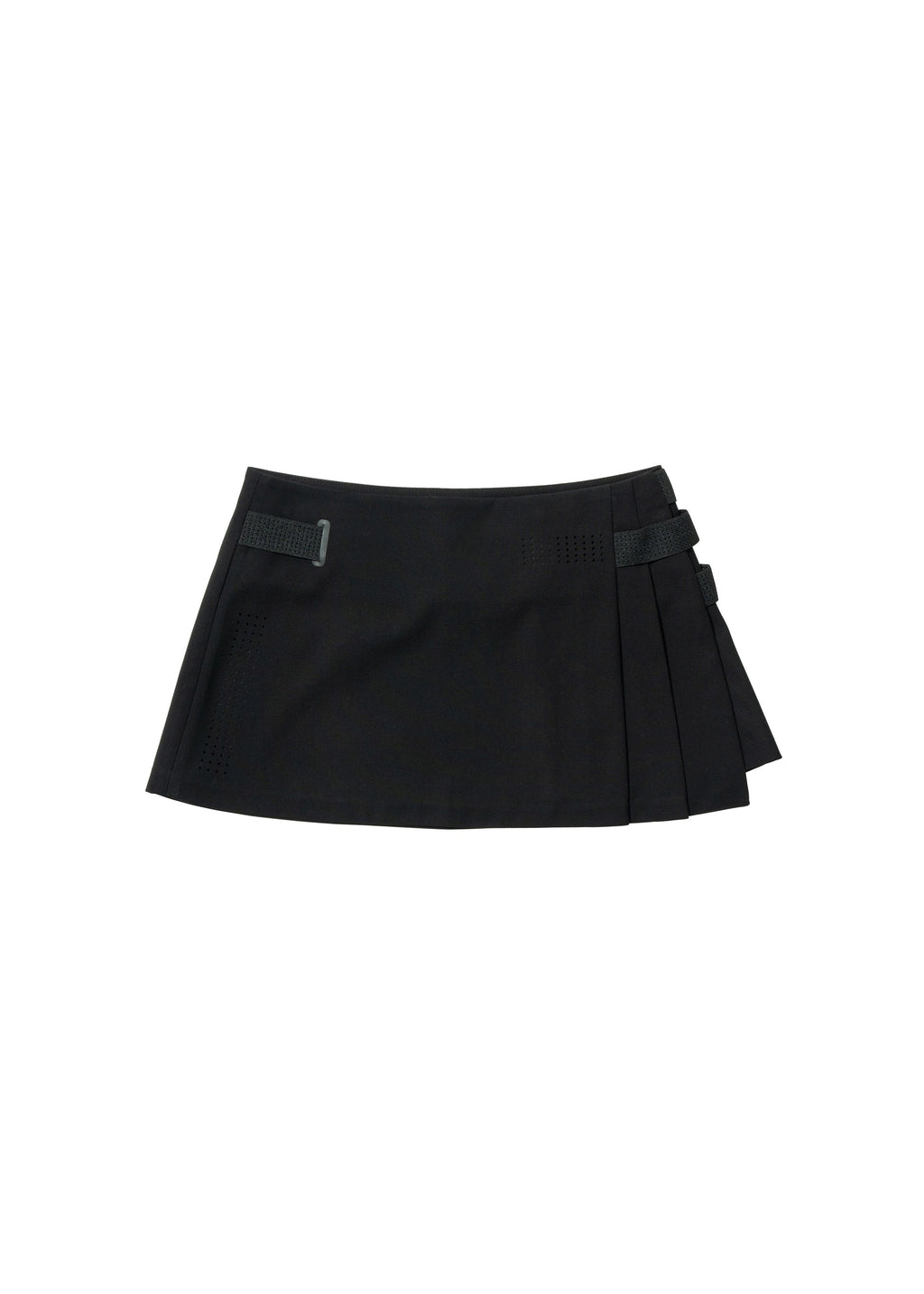 Hyein Seo - Pleated Wrap Skirt (Black) product image 4 | TRAB K-Fashion Australia