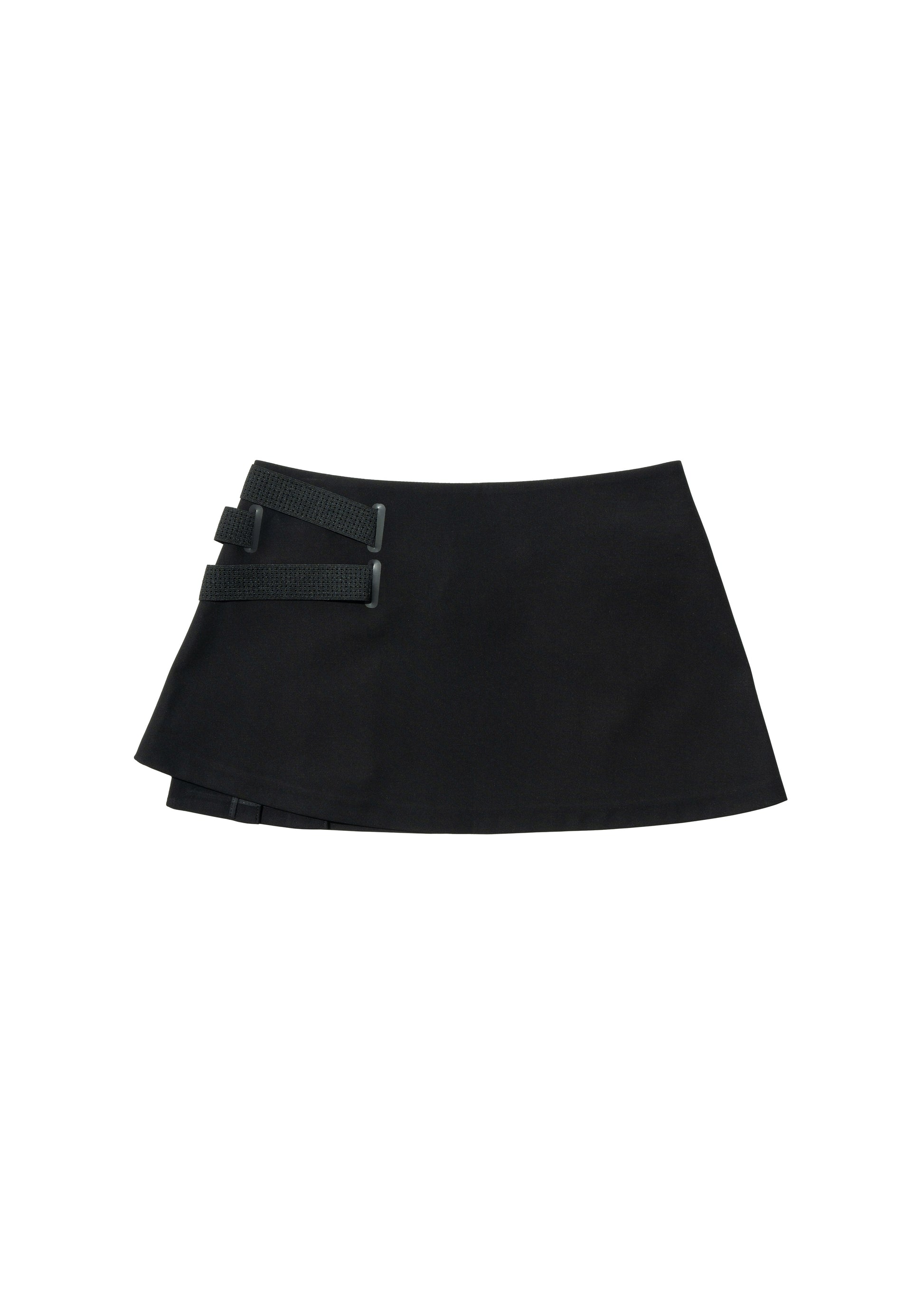 Hyein Seo - Pleated Wrap Skirt (Black) product image 5 | TRAB K-Fashion Australia