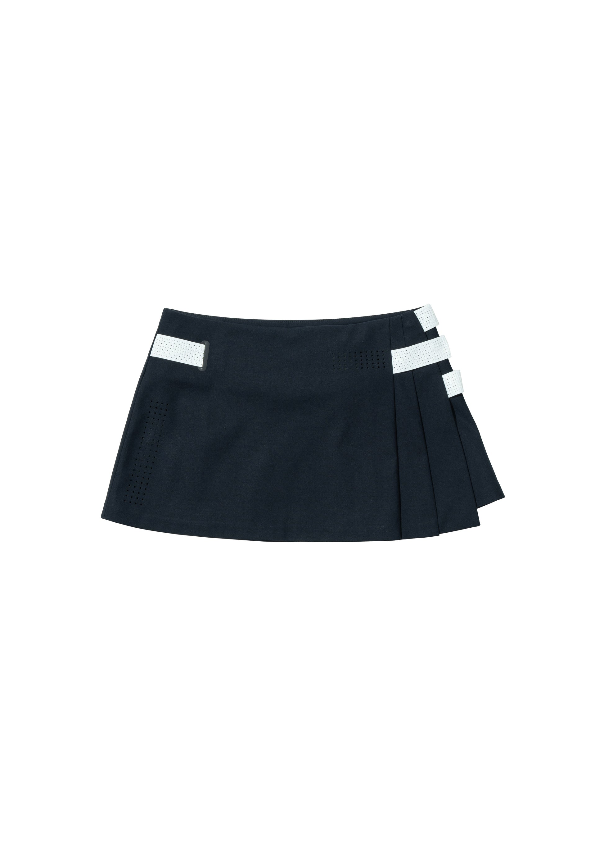 Hyein Seo - Pleated Wrap Skirt (Midnight) product image 5 | TRAB K-Fashion Australia