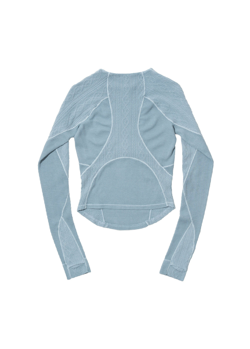 Hyein Seo - Half-Zip Raglan (Ash Blue) product image 6 | TRAB K-Fashion Australia