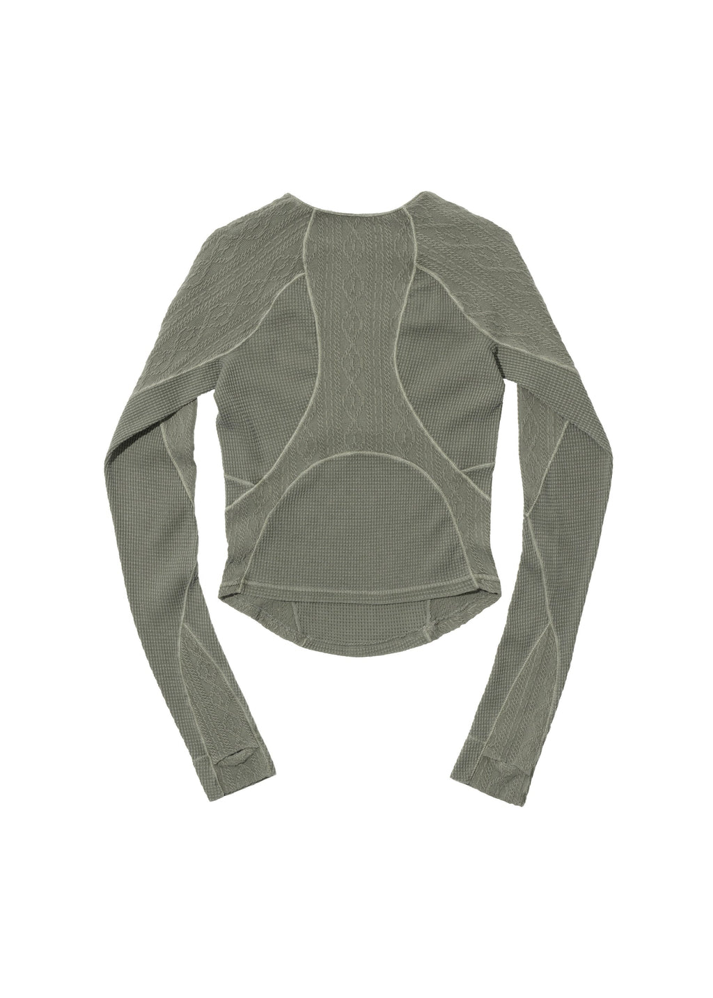 Hyein Seo - Half-Zip Raglan (Khaki) product image 6 | TRAB K-Fashion Australia