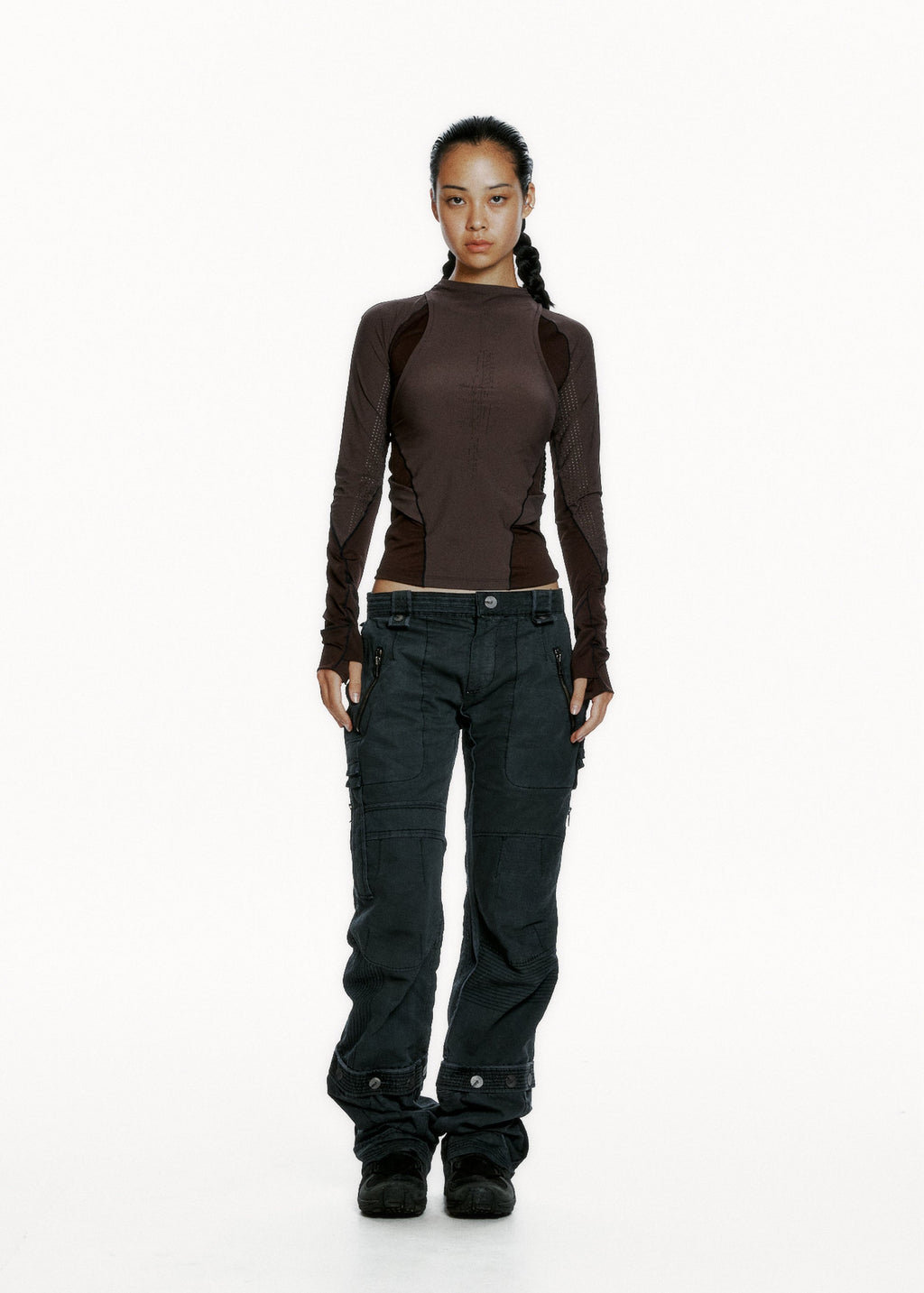Hyein Seo - Track Top (Brown) product image 2 | TRAB K-Fashion Australia