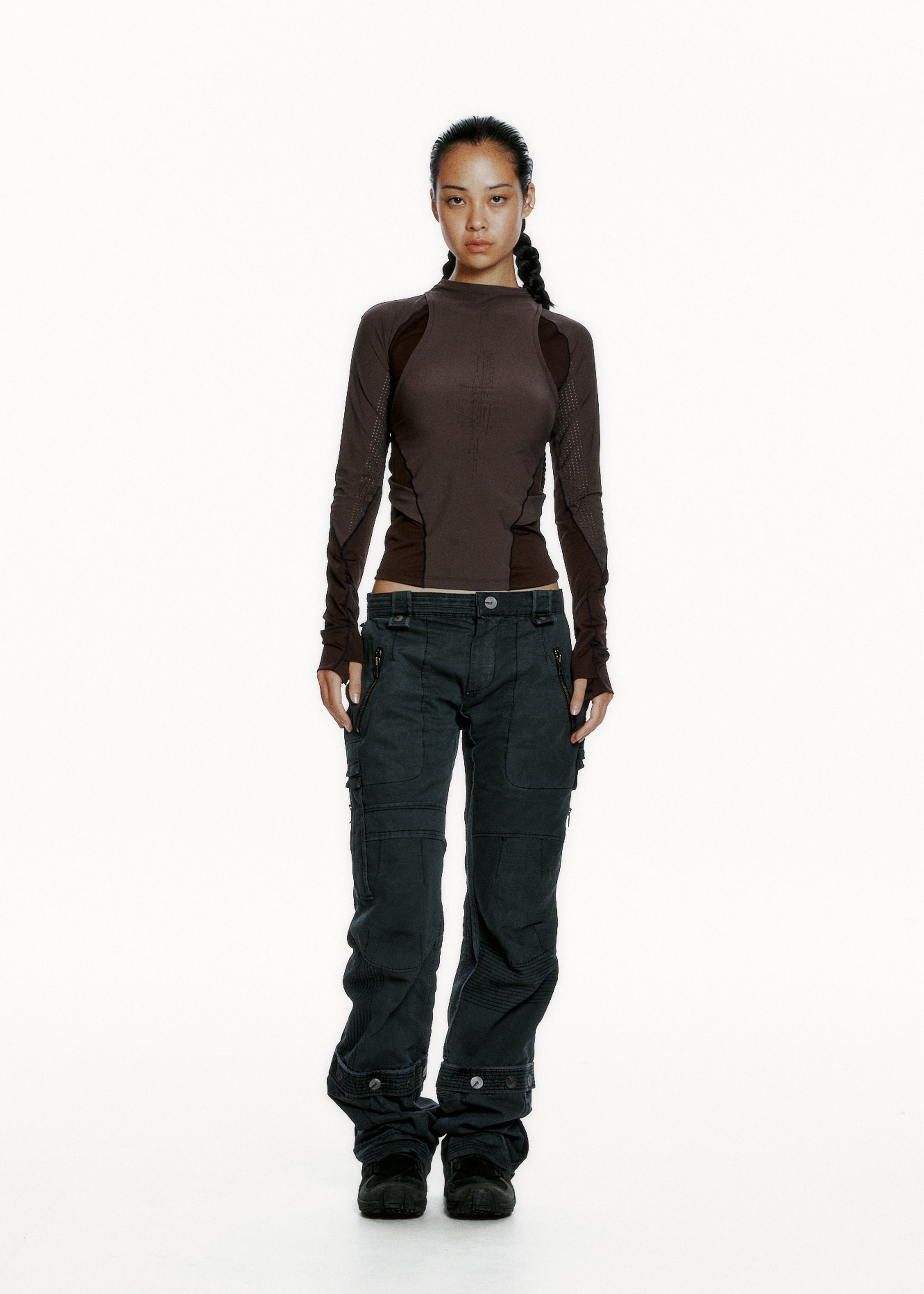Hyein Seo - Track Top (Brown) product image 2 | TRAB K-Fashion Australia