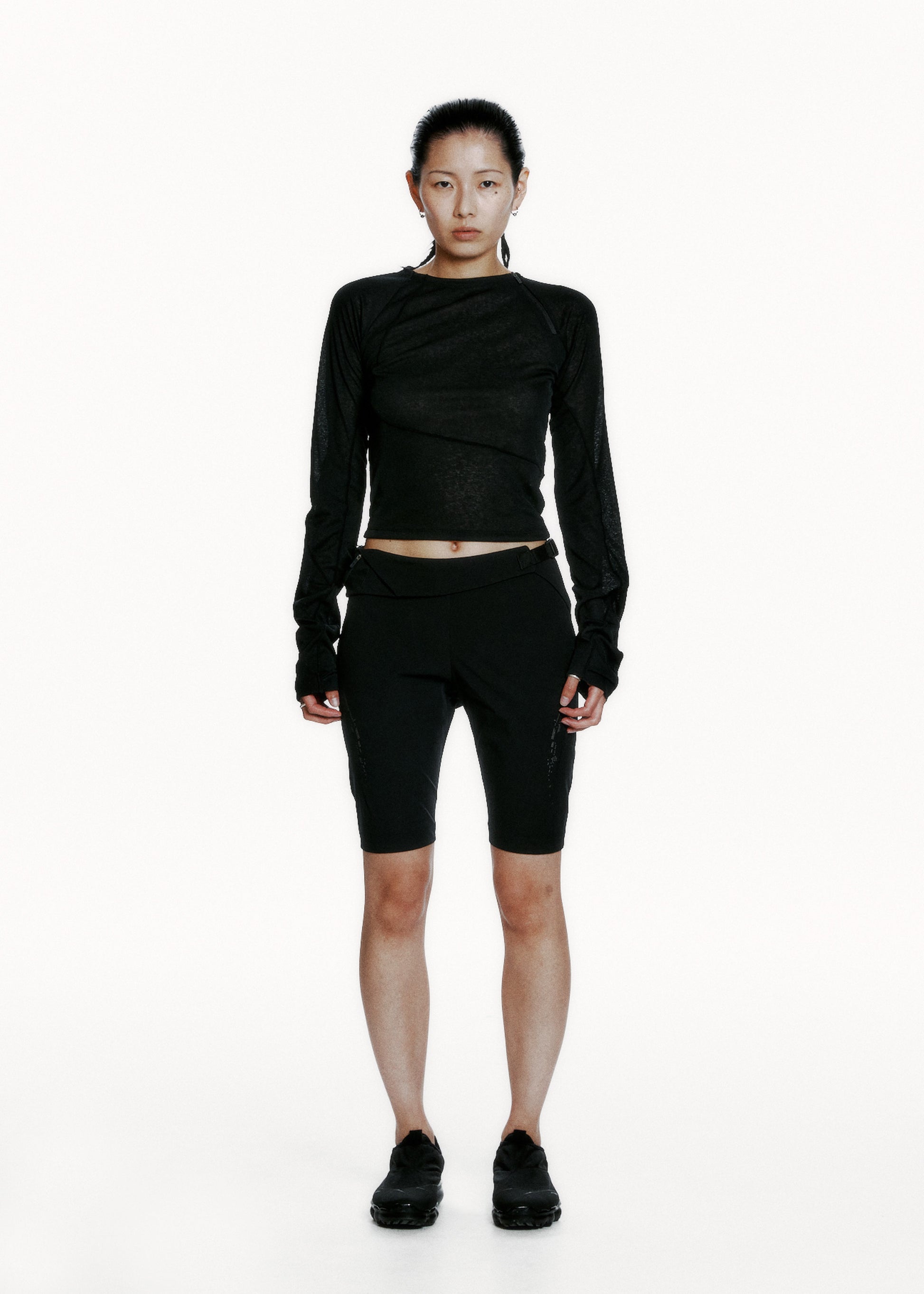 Hyein Seo - Helix Long Sleeve (Black) product image 1 | TRAB K-Fashion Australia